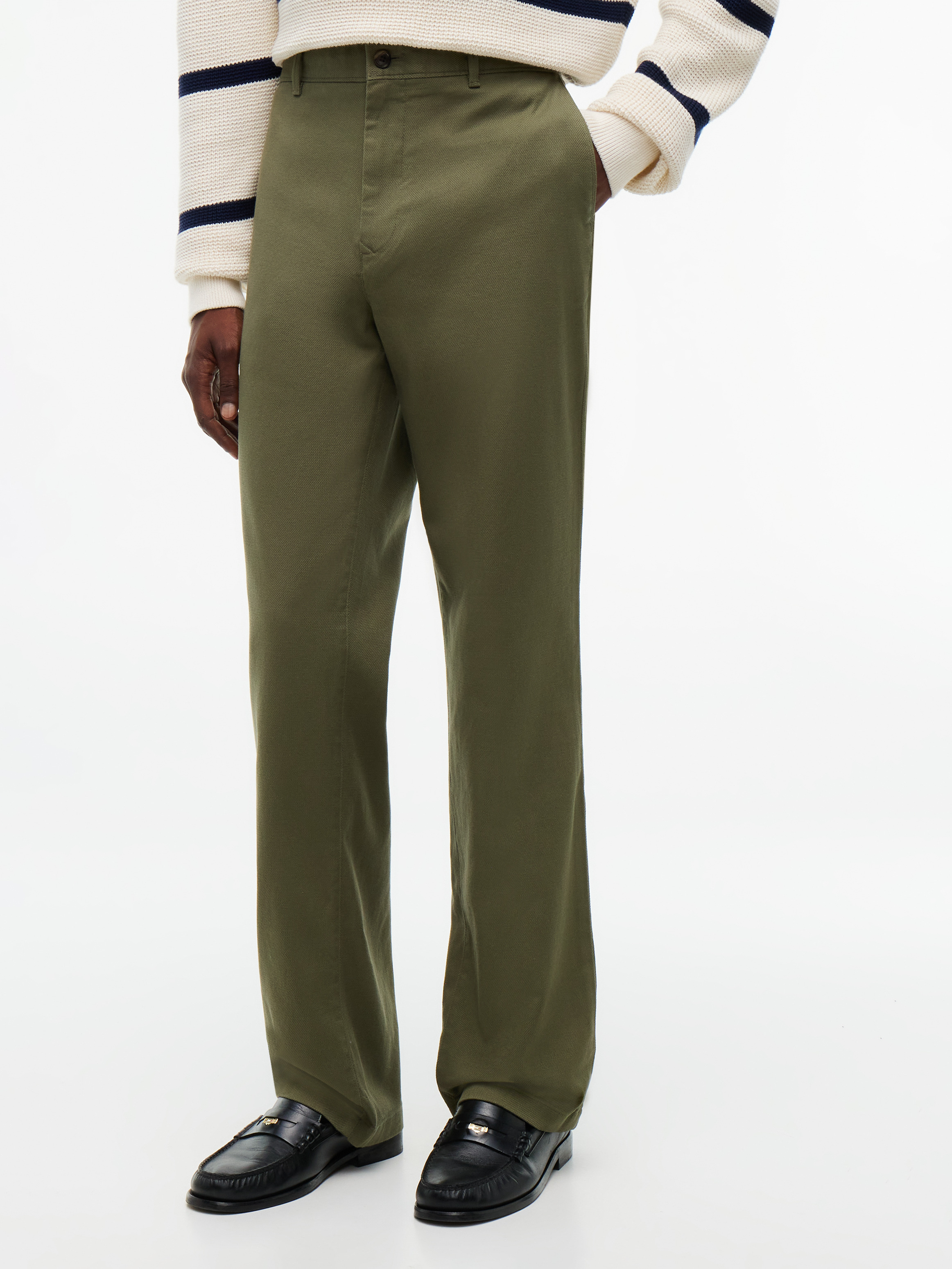 Dover Regular Straight Open Structured Chinos