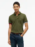 Slim Fit Fluid Cotton Interlock Polo Shirt