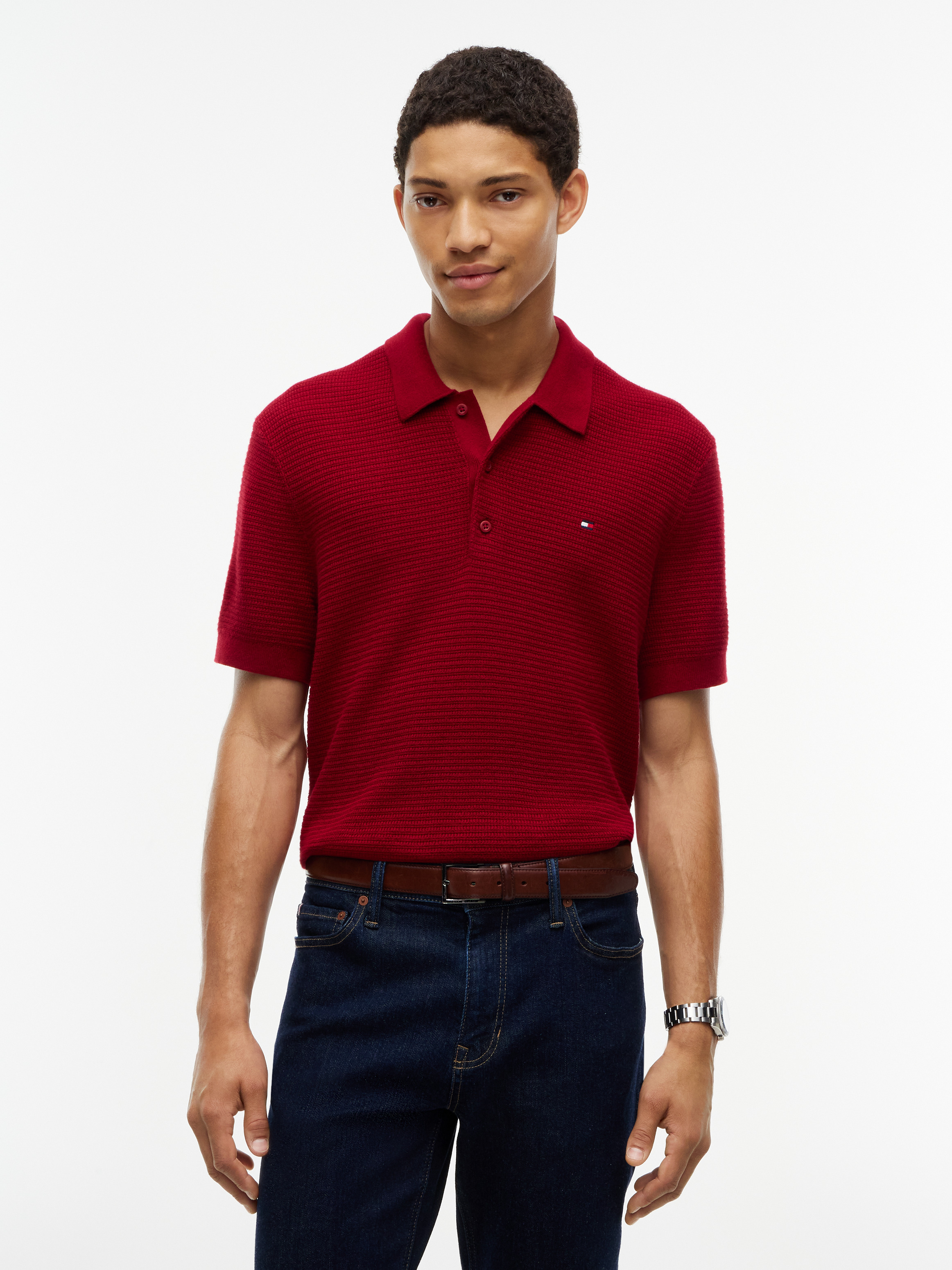 Regular Fit Polo Shirt With Cashmere