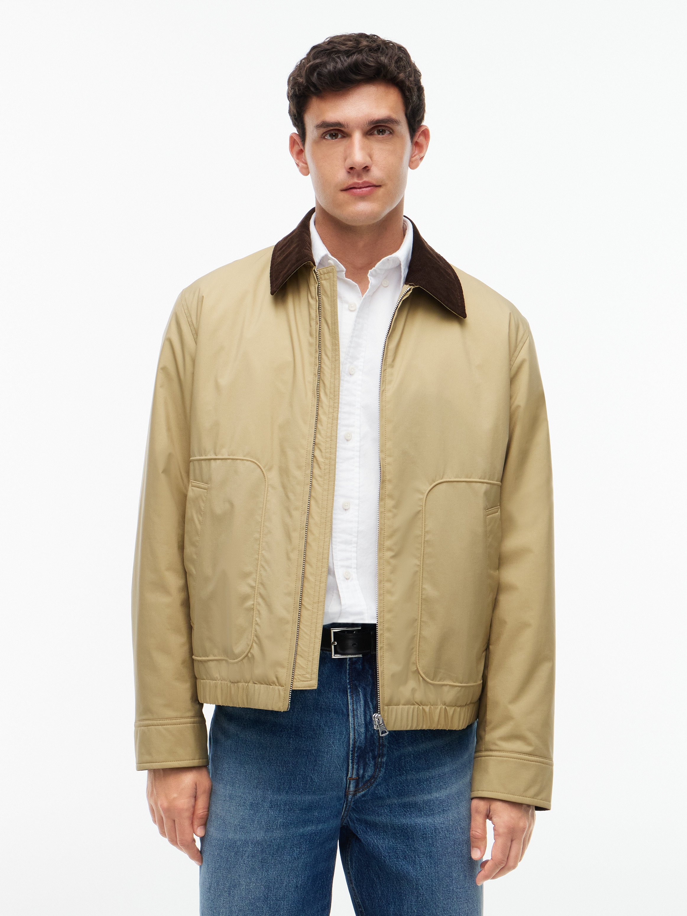 Padded Ripstop Zip-Thru Ivy Jacket