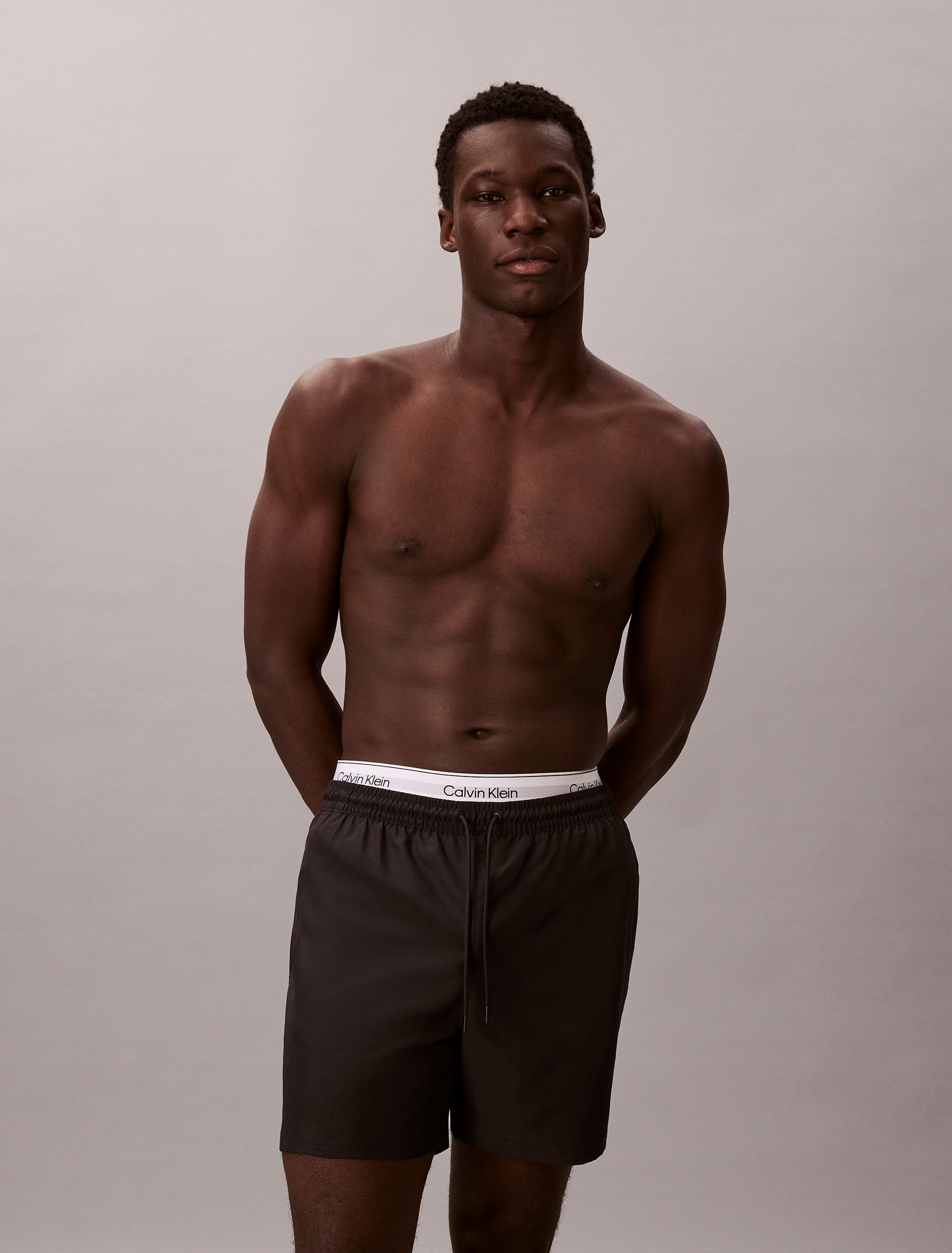 CK Essentials Medium Drawstring Swim Shorts