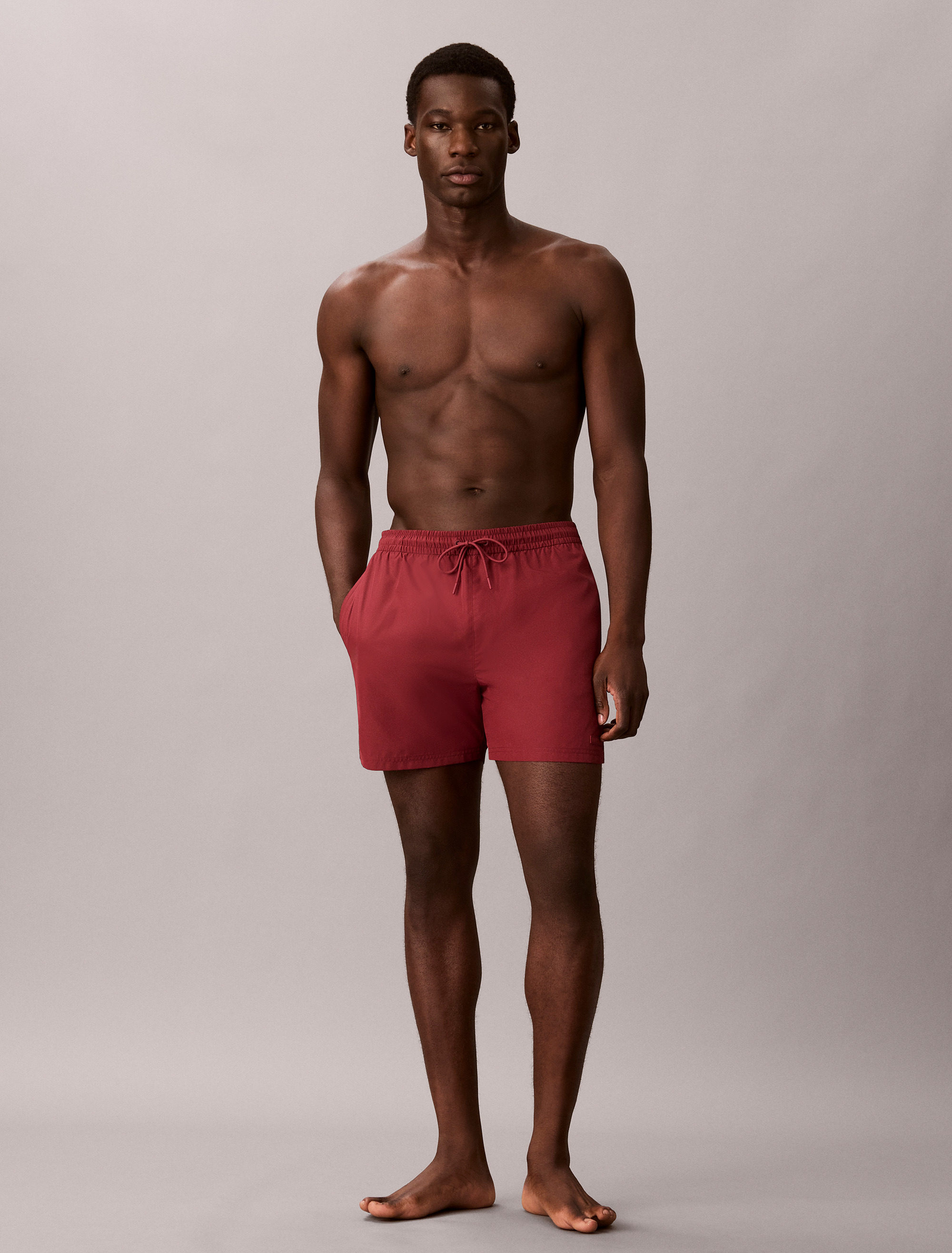 Solid Swim Shorts