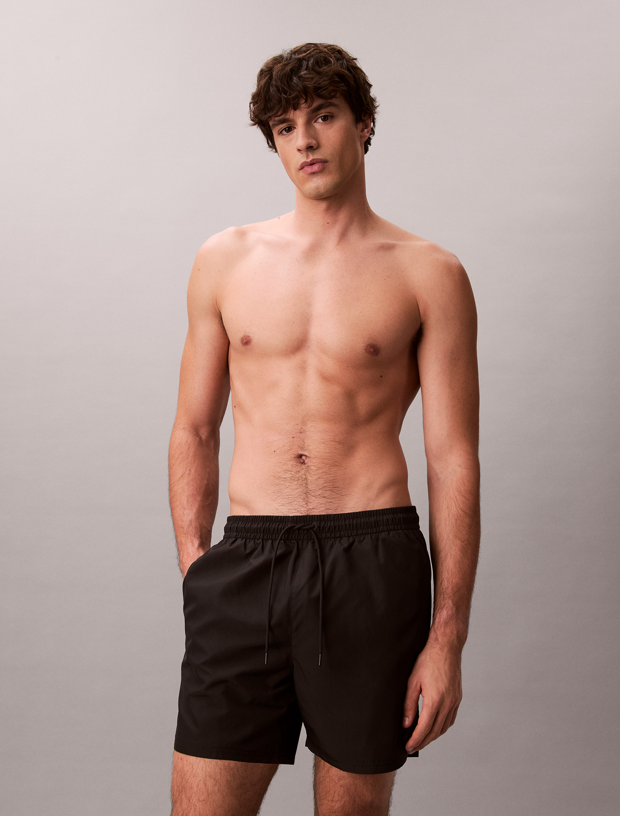 Solid Swim Shorts