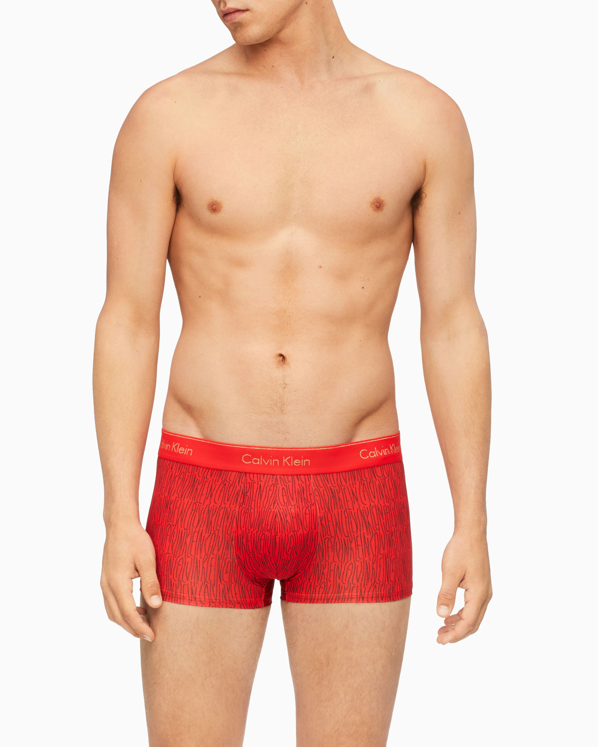 calvin klein long trunks