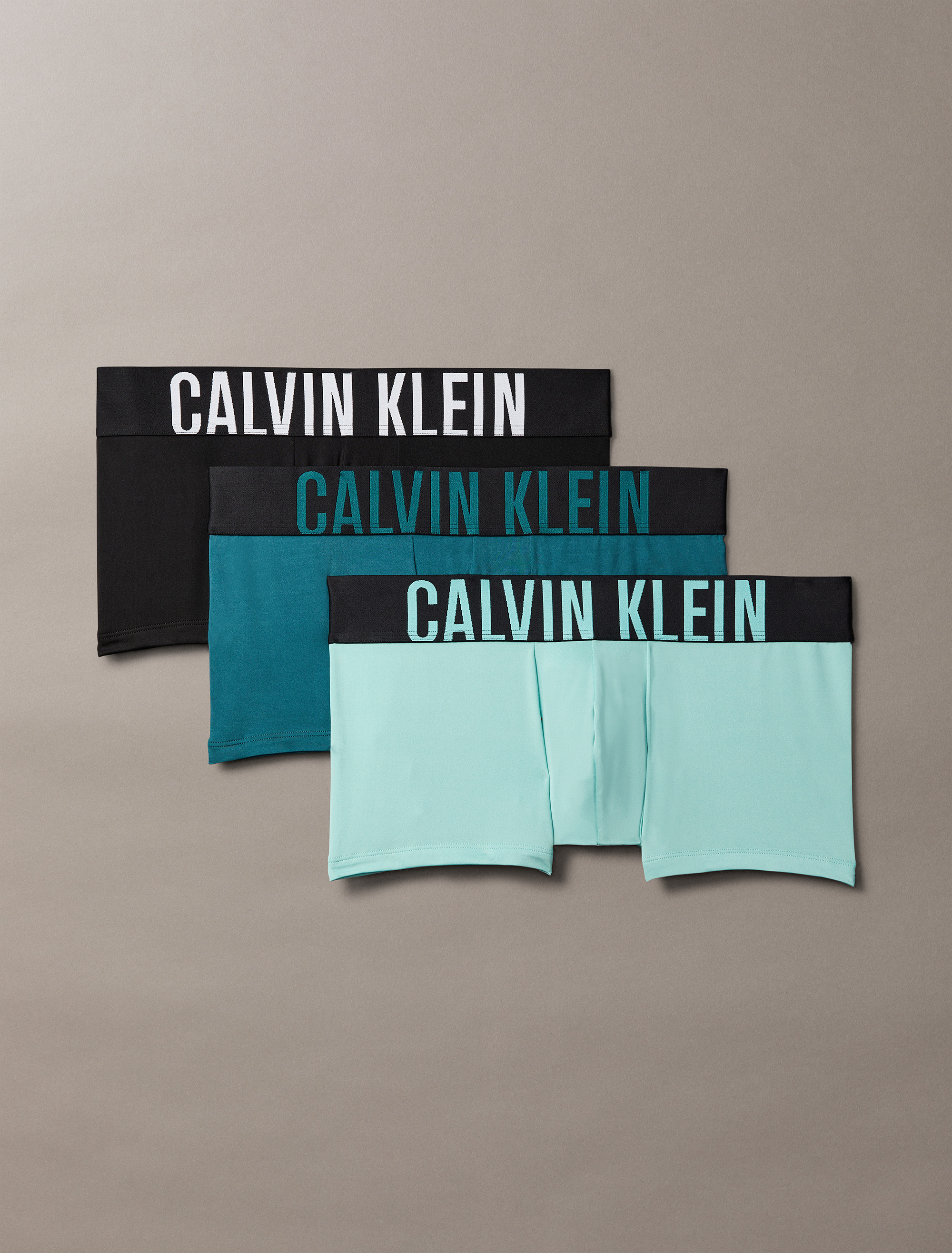 Intense Power Micro 3 Pack Low Rise Trunks | Calvin Klein