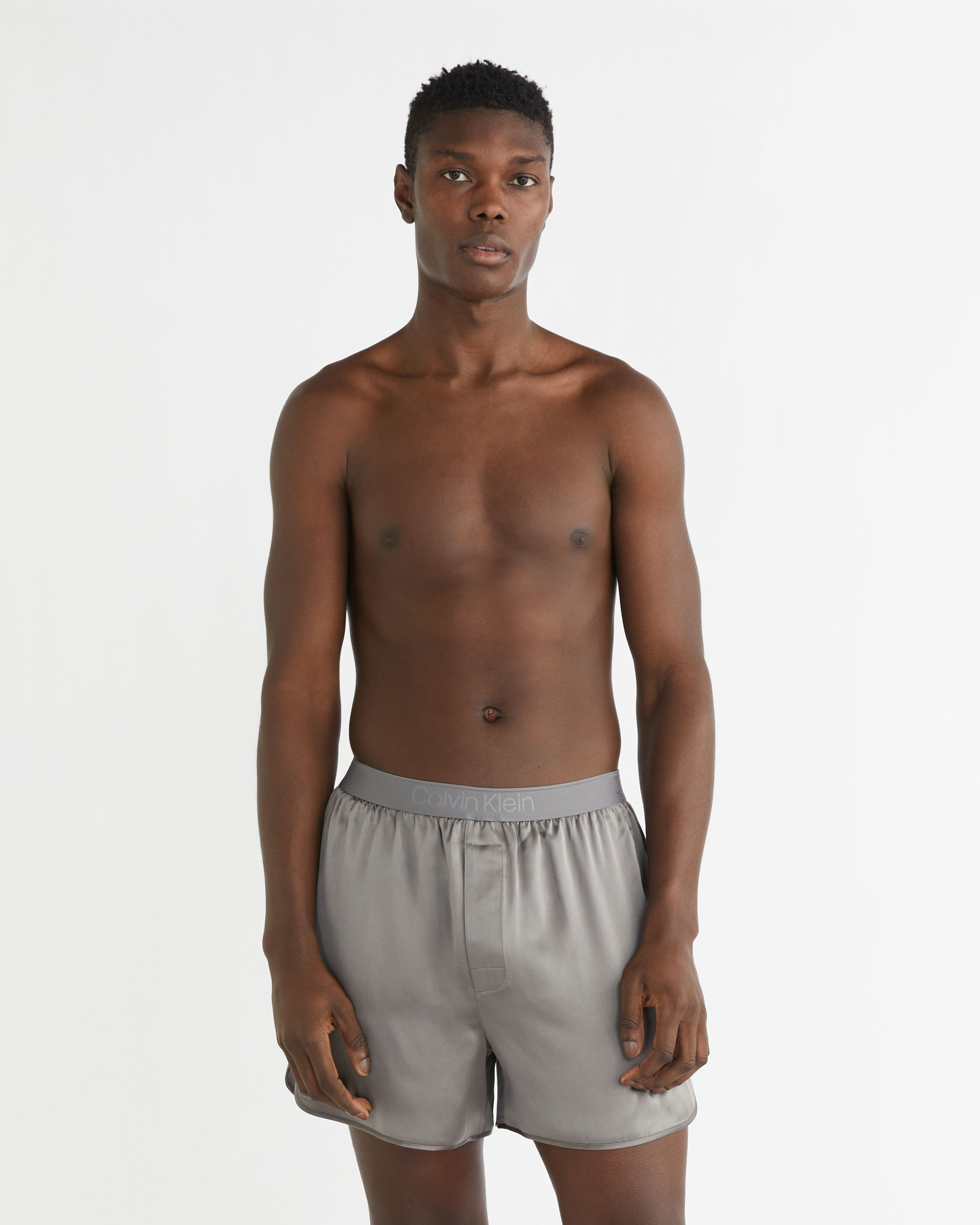 Silk boxers shop calvin klein