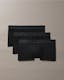CK Black 3 Pack Low Rise Trunks