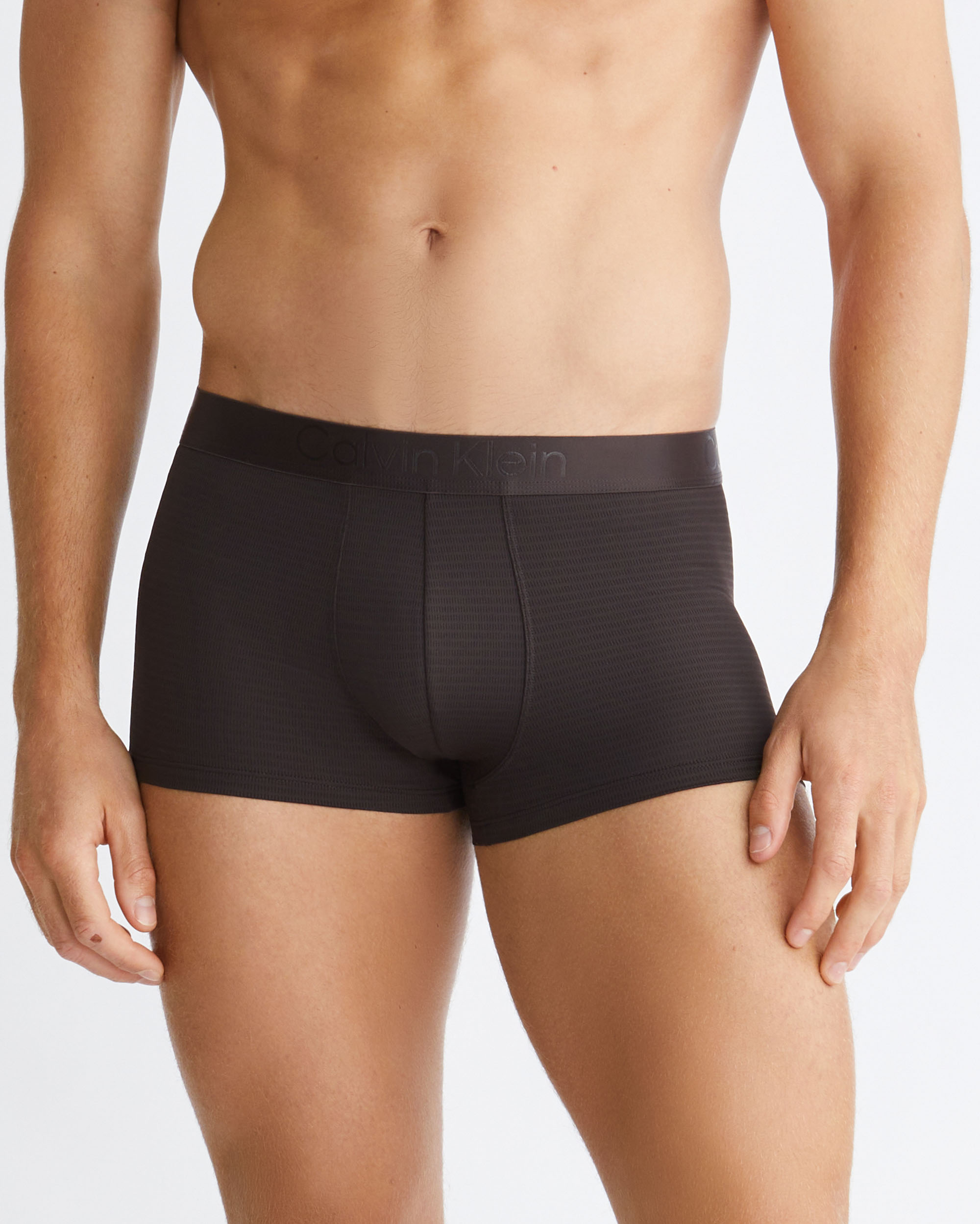 CK Black Mesh Low Rise Trunk Calvin Klein