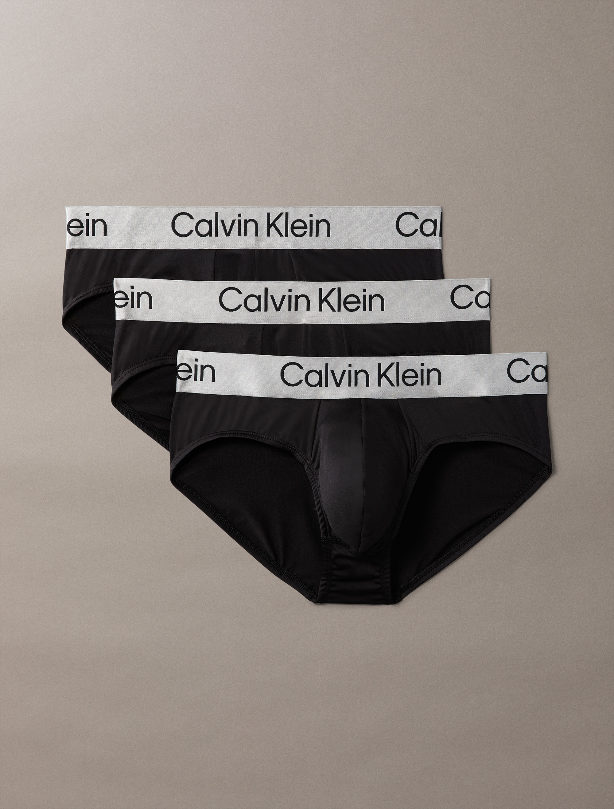 Cotton Stretch 3 Pack Hip Briefs | Calvin Klein