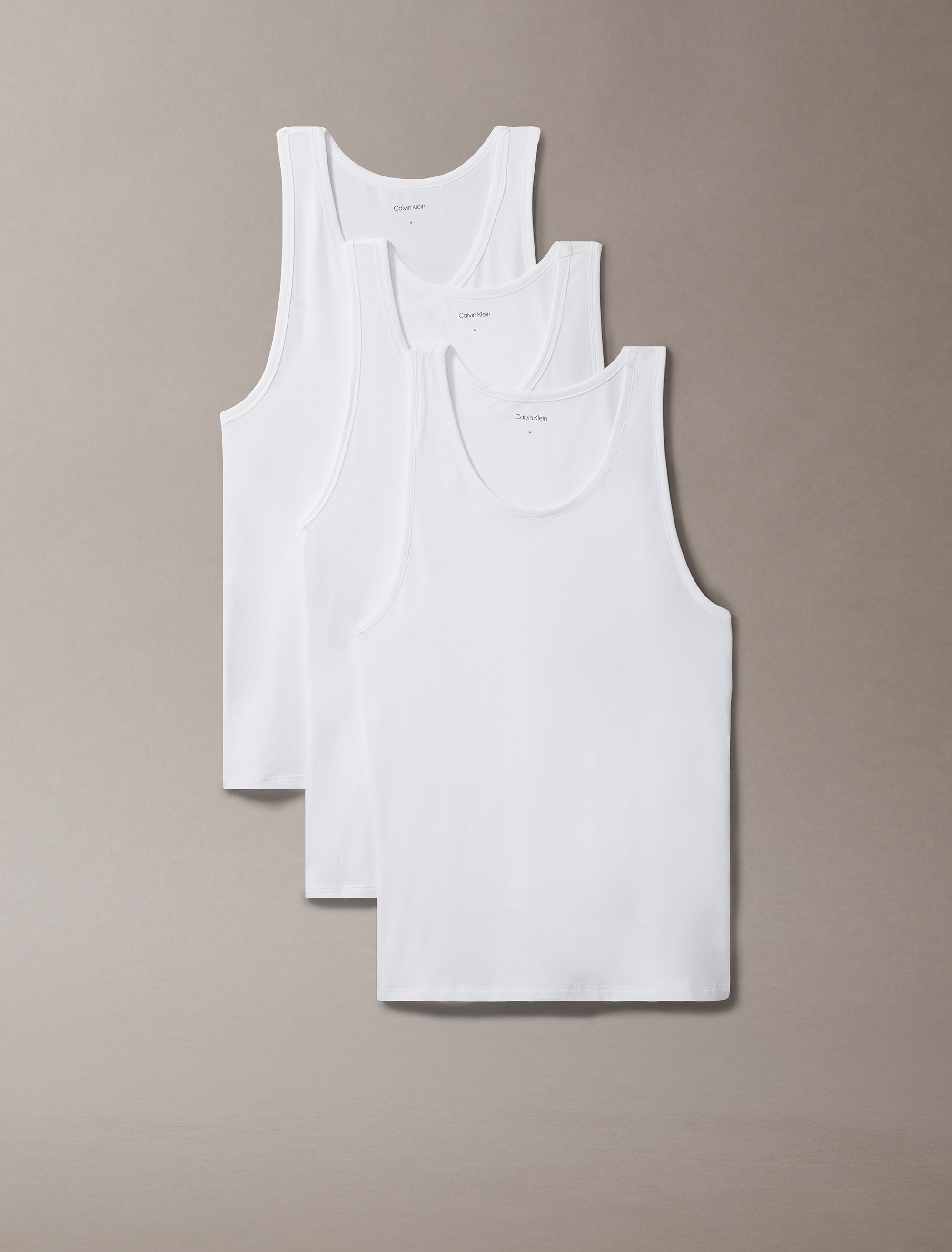 Cotton Stretch Blend 3-Pack Pyjama Tank Tops