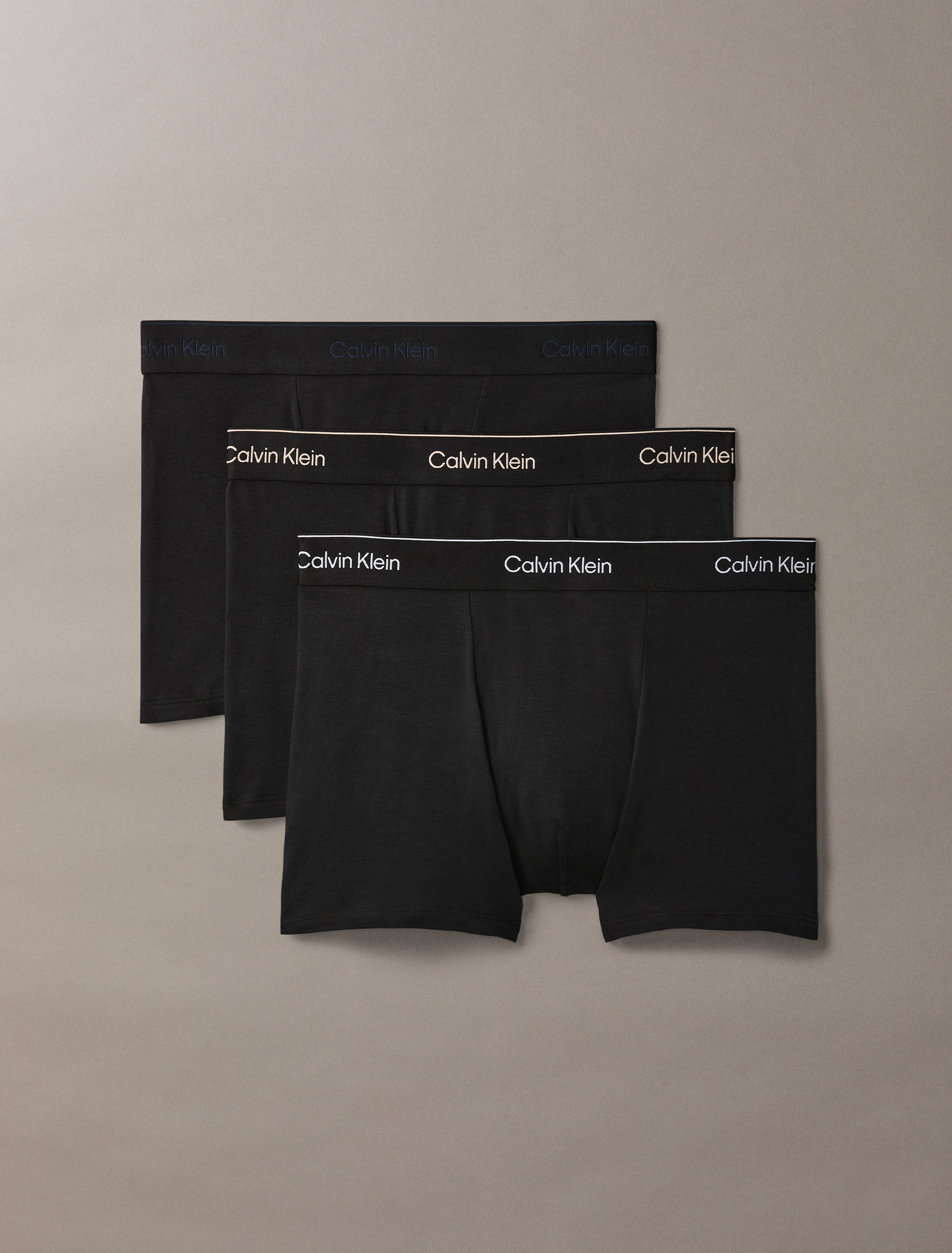 Icon Cotton Stretch 3 Pack Relaxed Trunks
