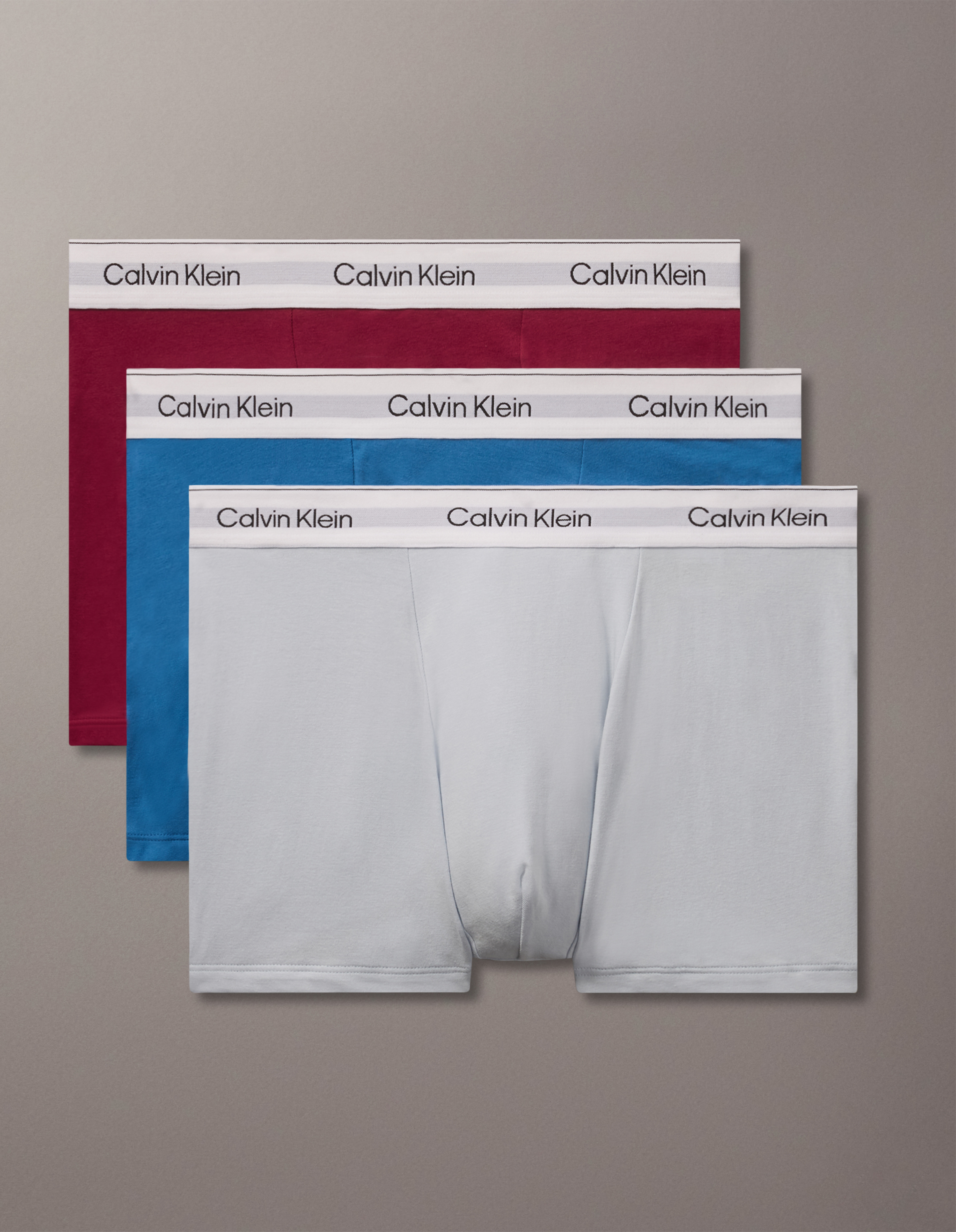 Icon Cotton Stretch 3 Pack Relaxed Trunks