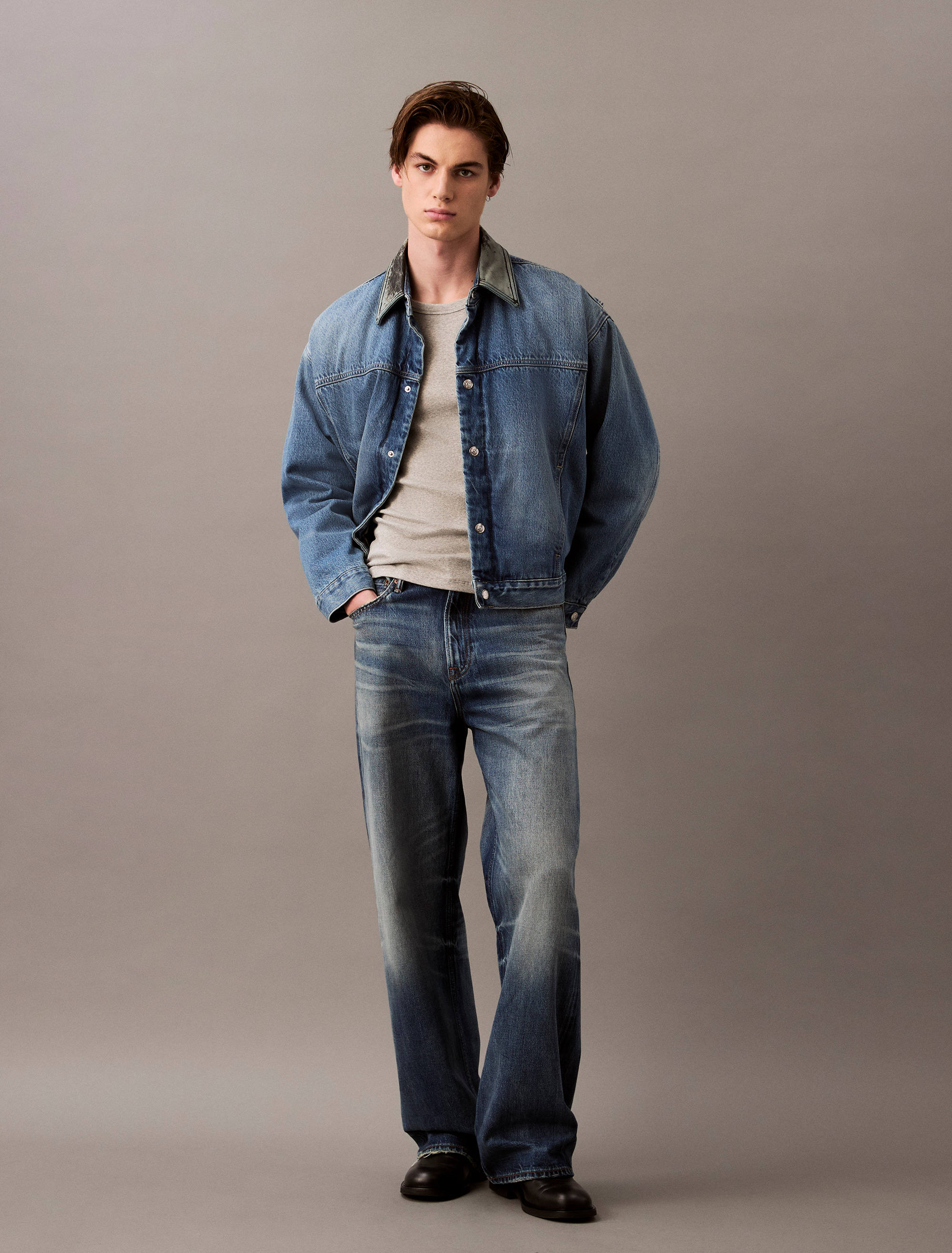 Cotton Stretch Lounge Tank Top