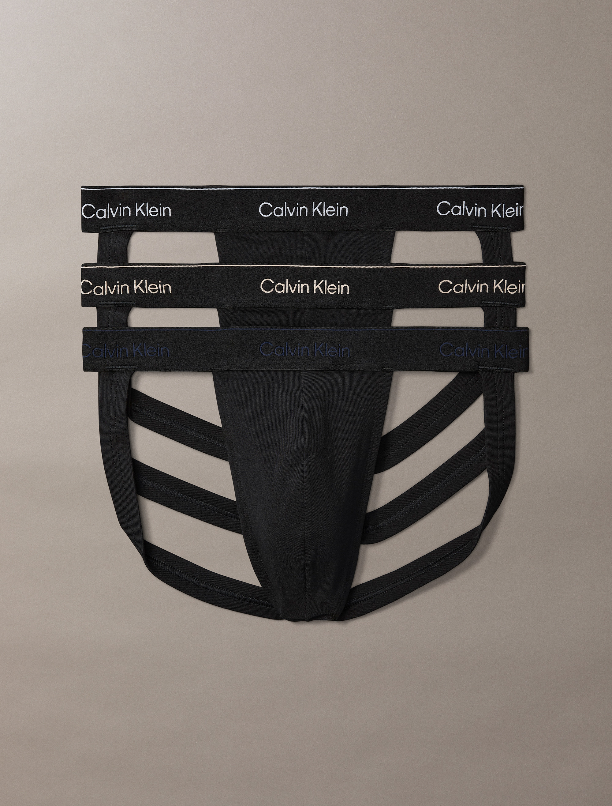 Icon Cotton Stretch 3-Pack Jock Straps