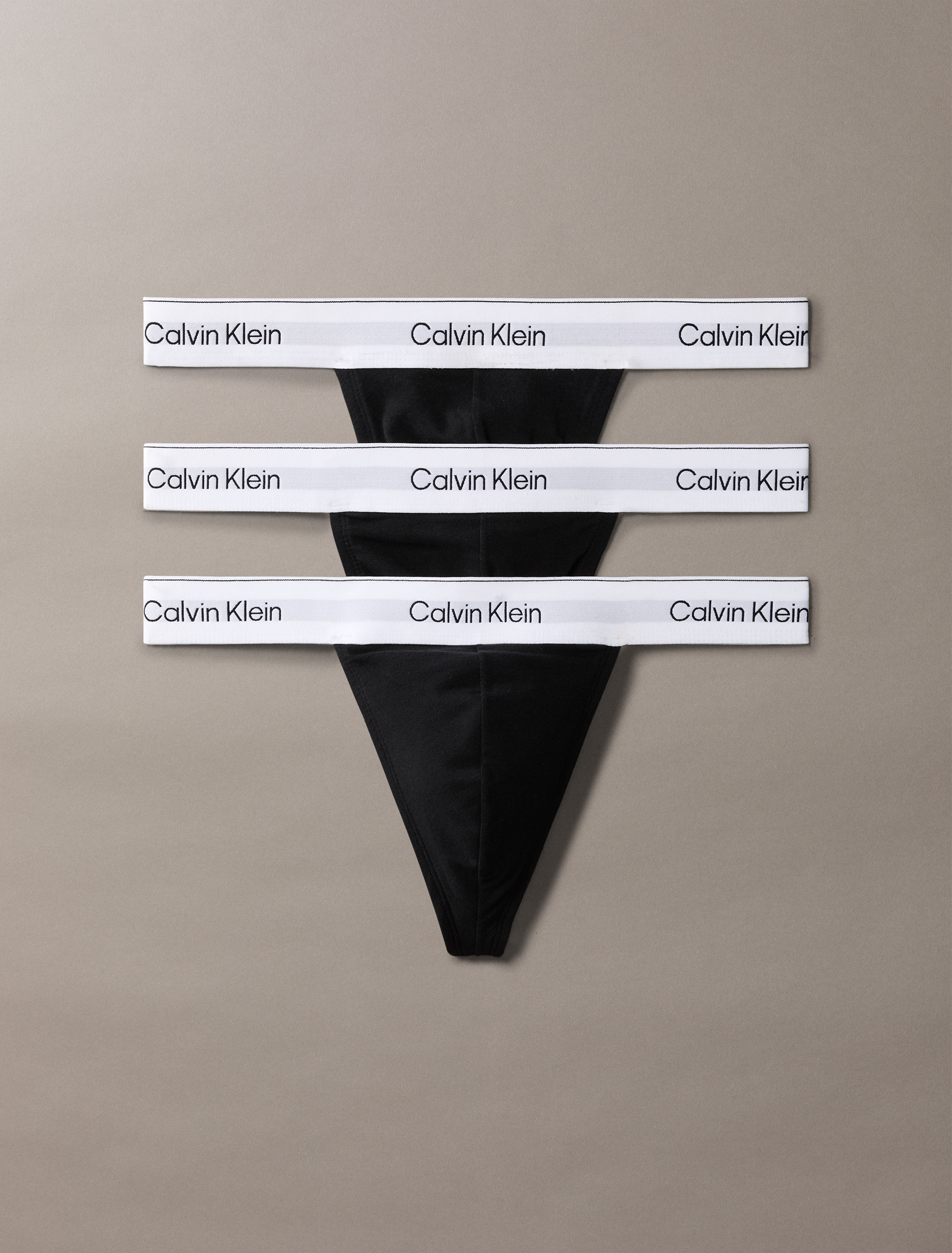 Icon Cotton Stretch 3 Pack Thongs