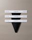 Icon Cotton Stretch 3 Pack Thongs