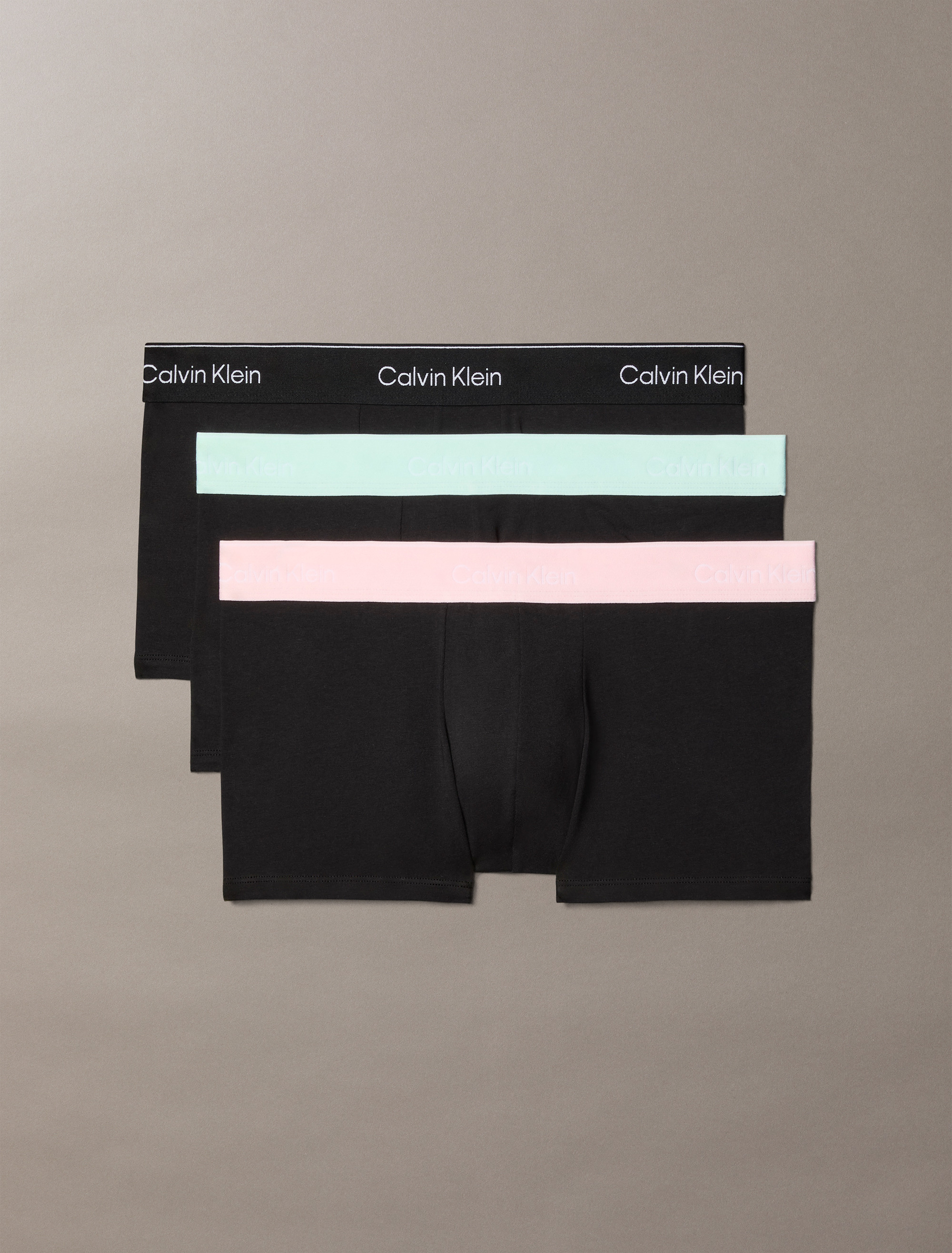 Icon Cotton Stretch 3 Pack Low Rise Trunks