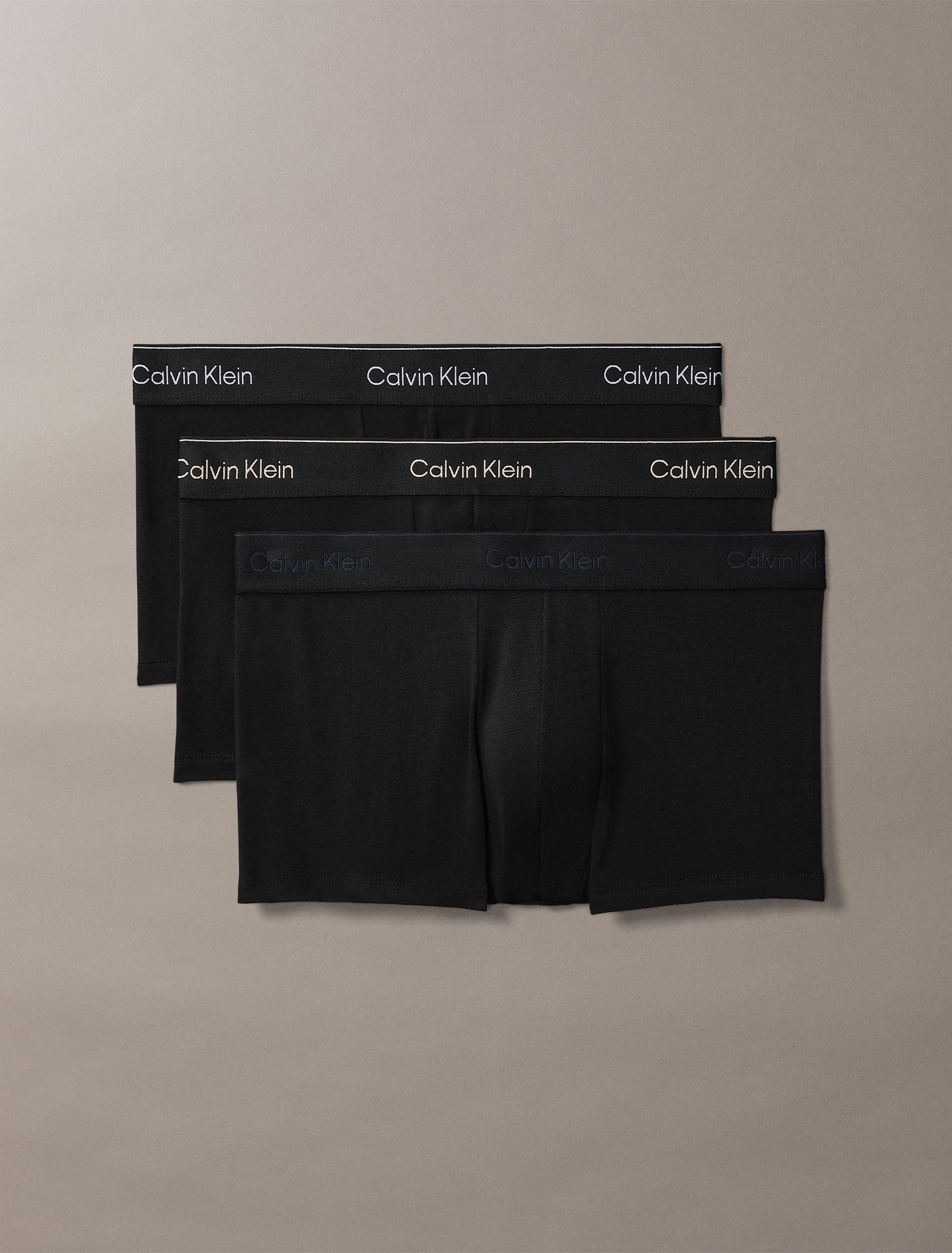 Icon Cotton Stretch 3 Pack Low Rise Trunks