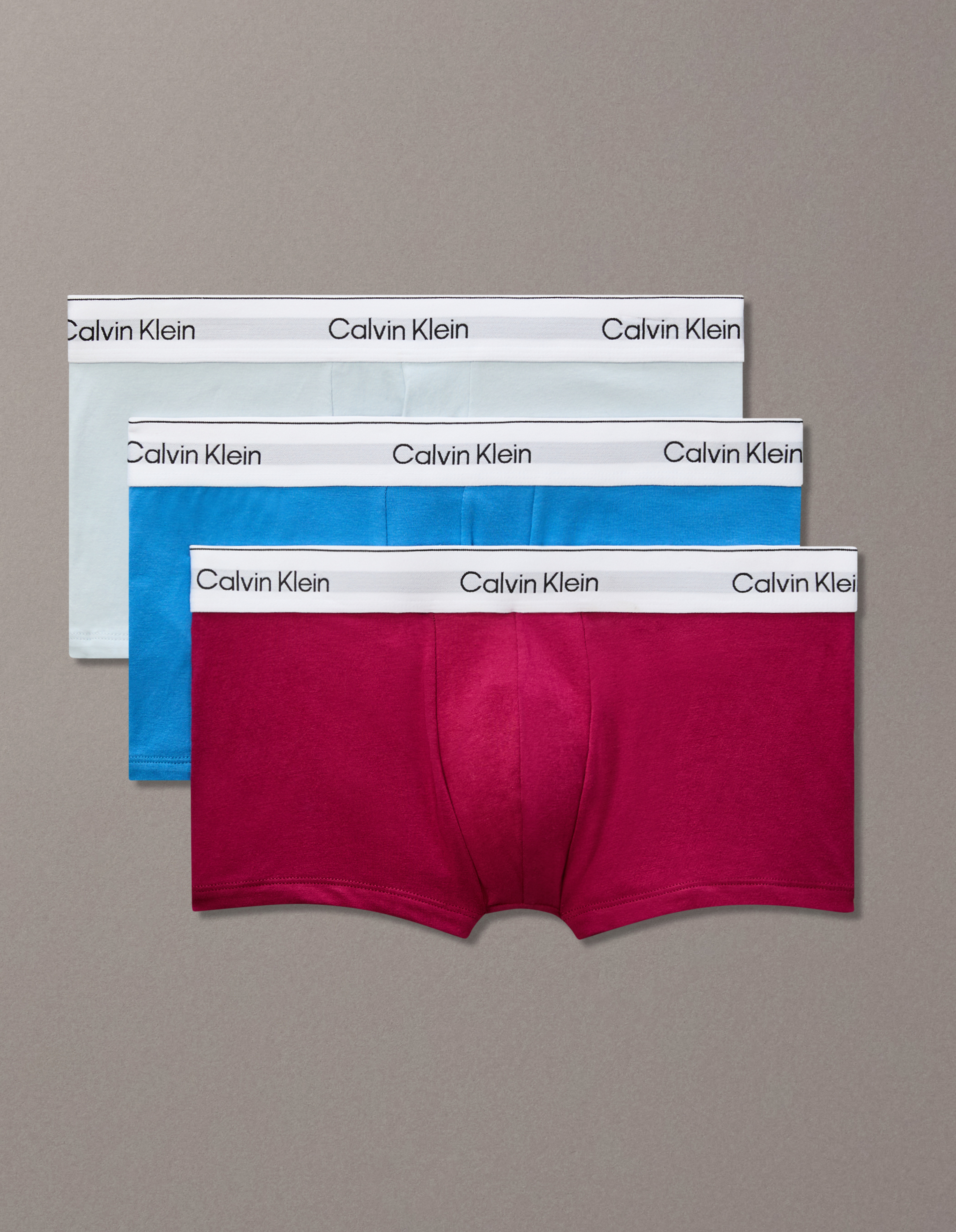 Icon Cotton Stretch 3 Pack Low Rise Trunks