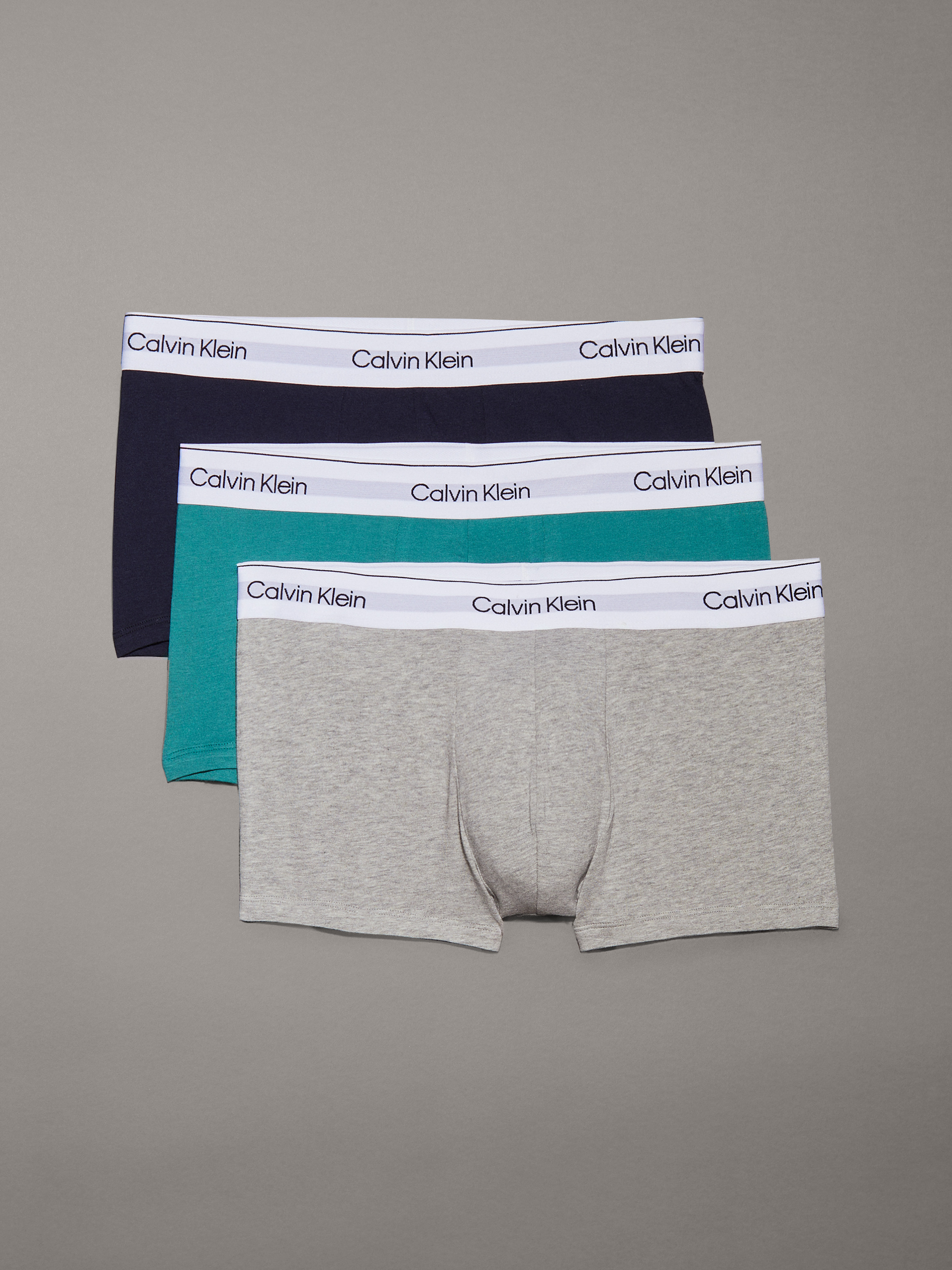Icon Cotton Stretch 3 Pack Low Rise Trunks