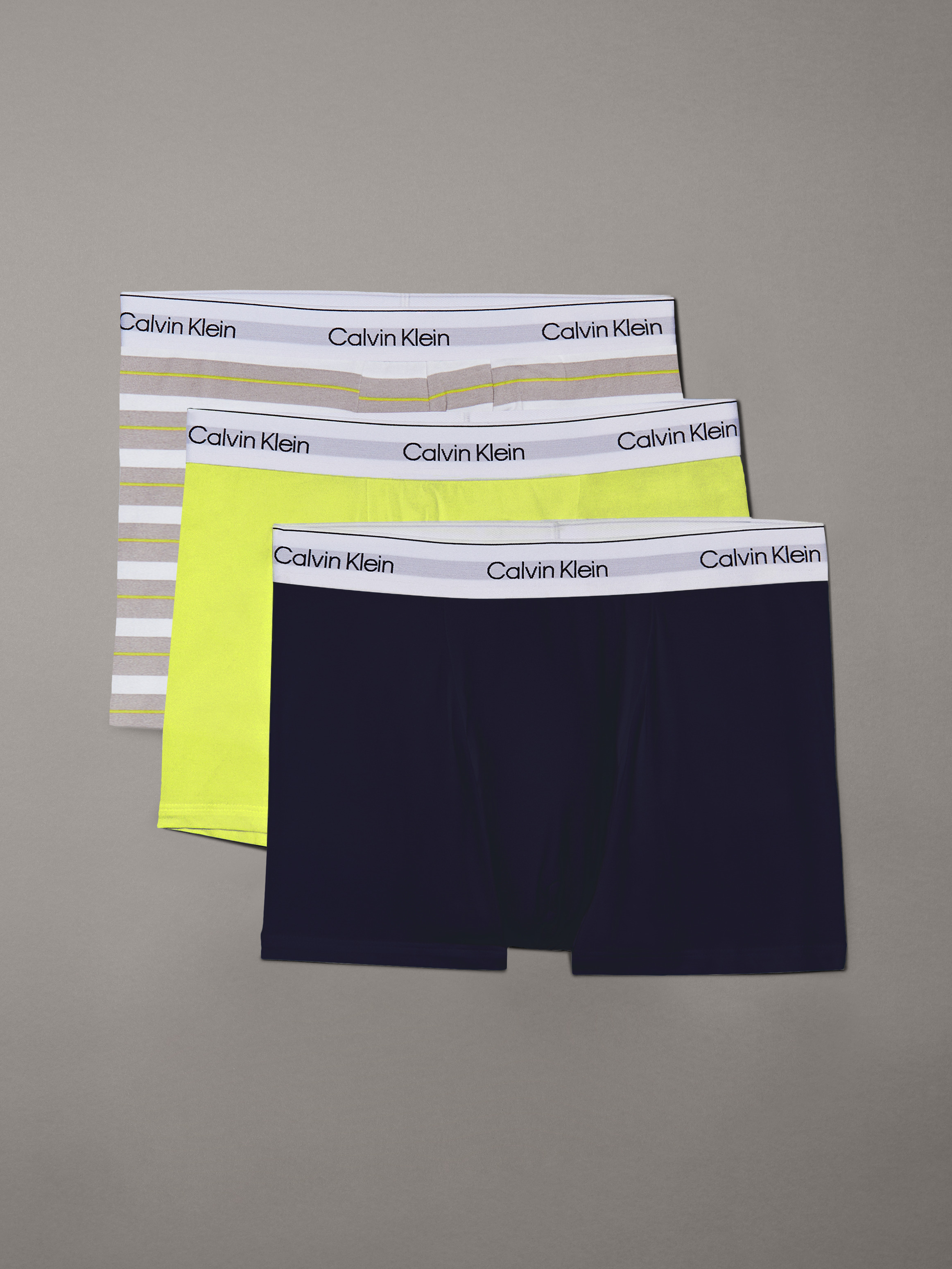 Icon Cotton Stretch 3 Pack Trunks | Calvin Klein