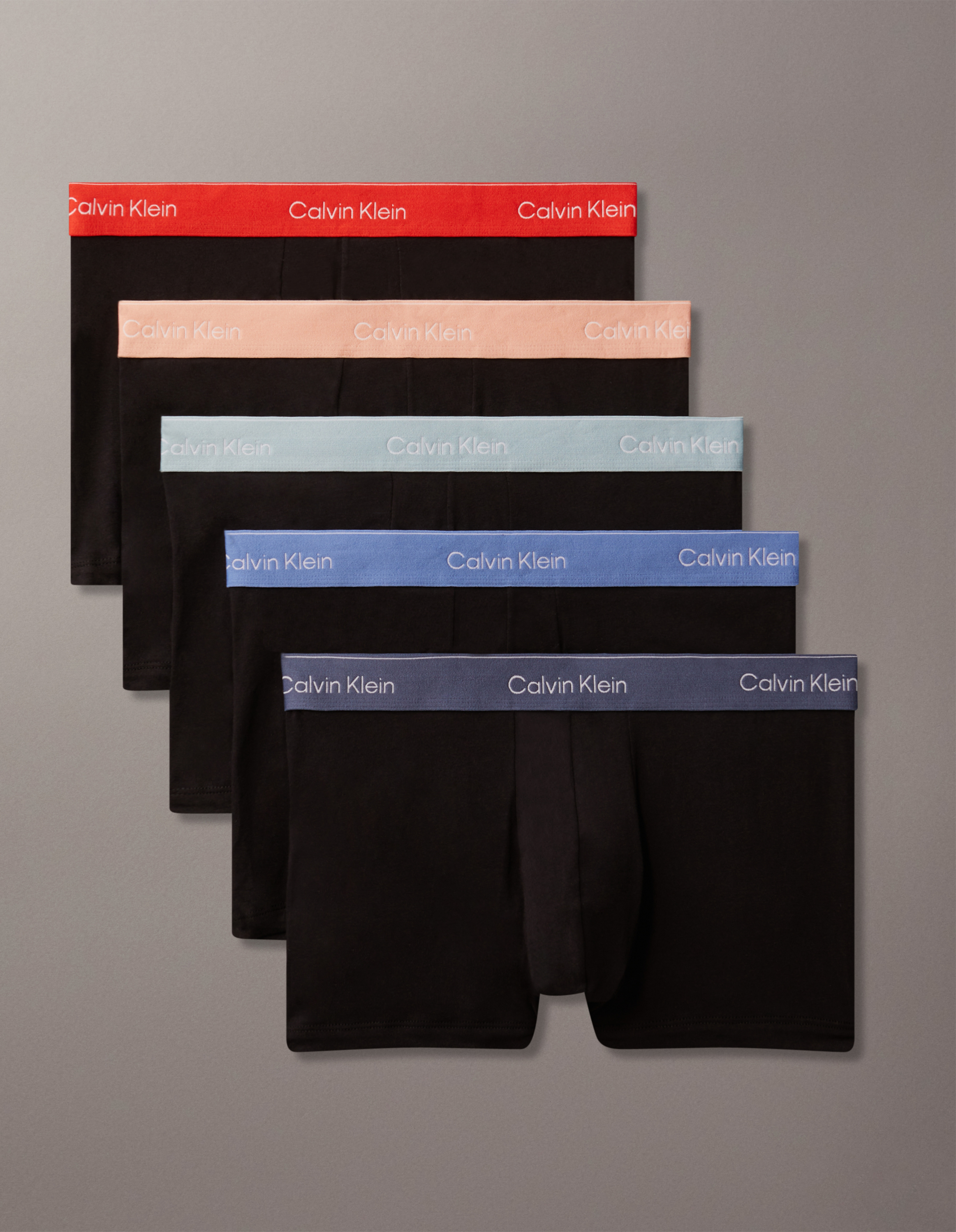 Icon Cotton Stretch 5 Pack Trunks | Calvin Klein