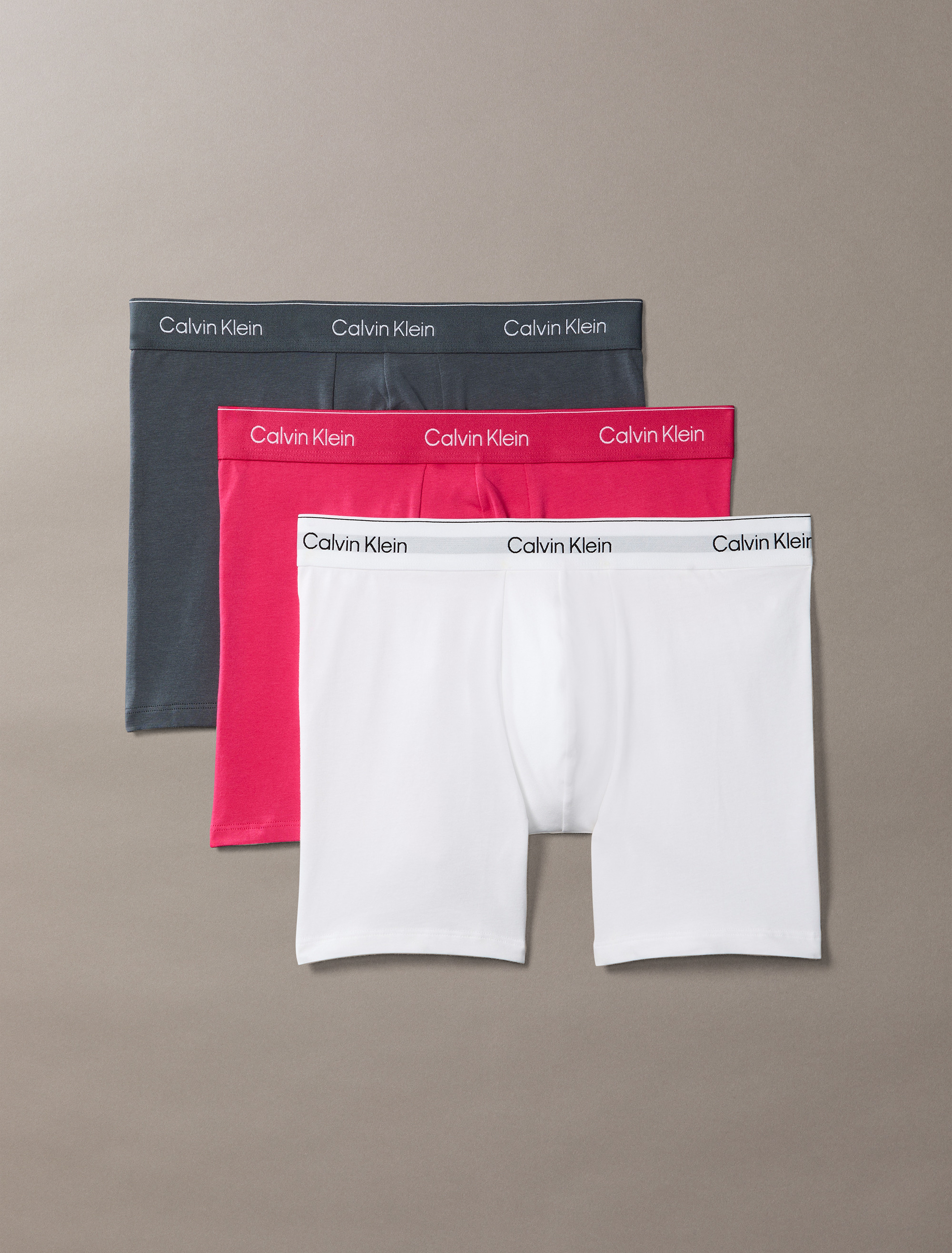 Icon Cotton Stretch 3 Pack Boxer Briefs