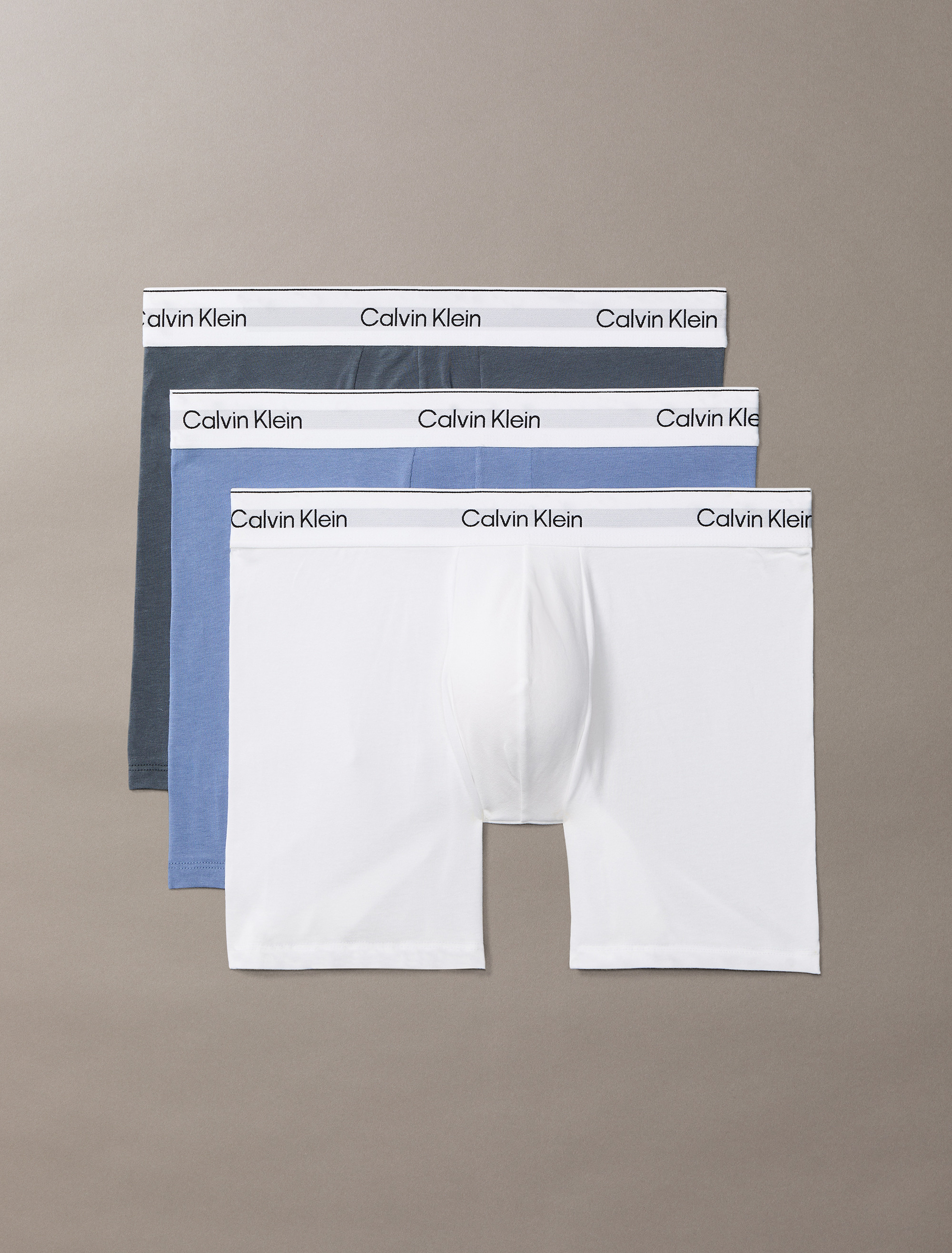 Icon Cotton Stretch 3 Pack Boxer Briefs