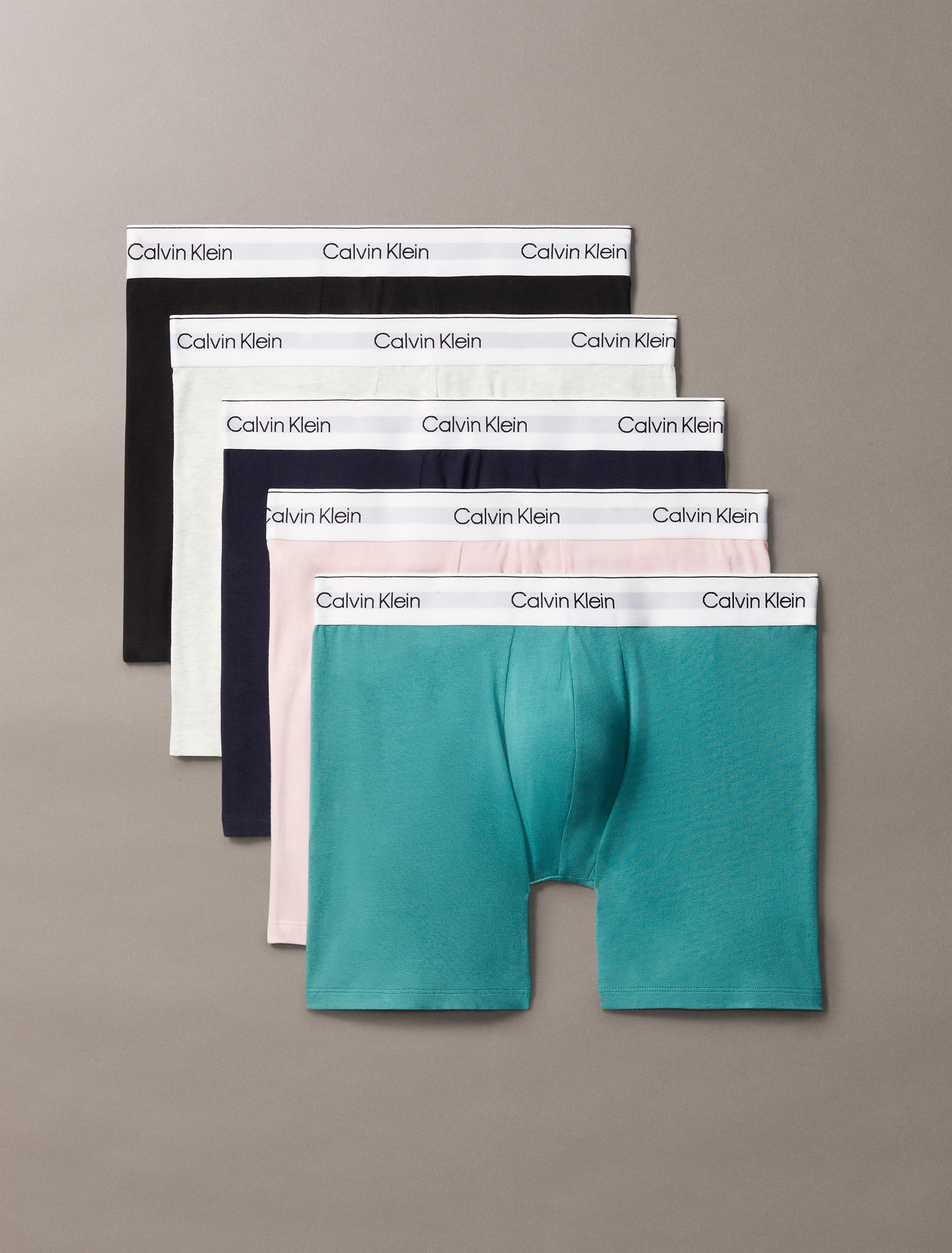Icon Cotton Stretch 5 Pack Boxer Briefs