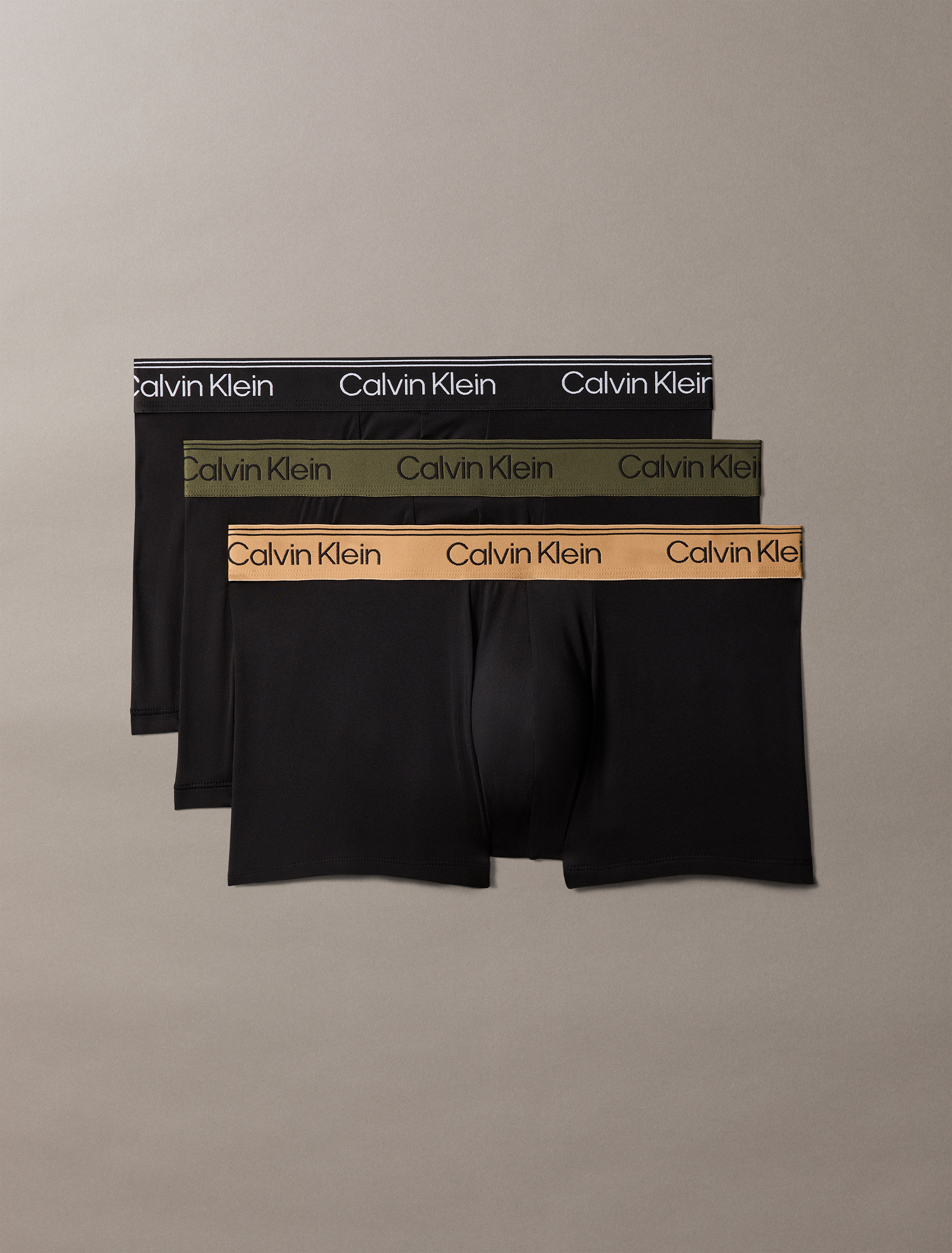Microfibre Stretch 3-Pack Low Rise Trunk