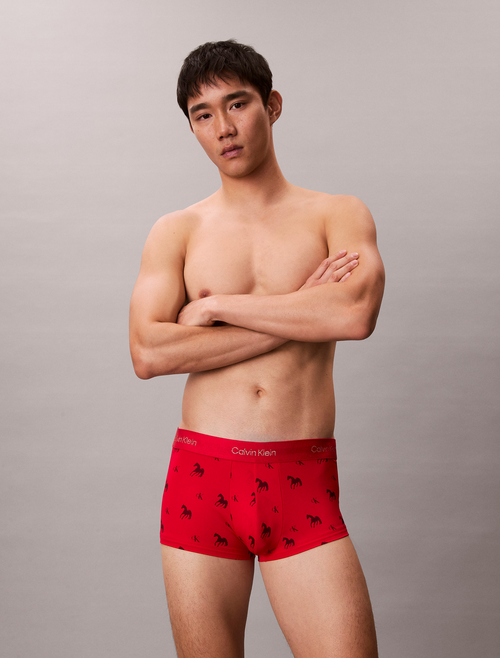 Lunar New Year Print Low Rise Trunk
