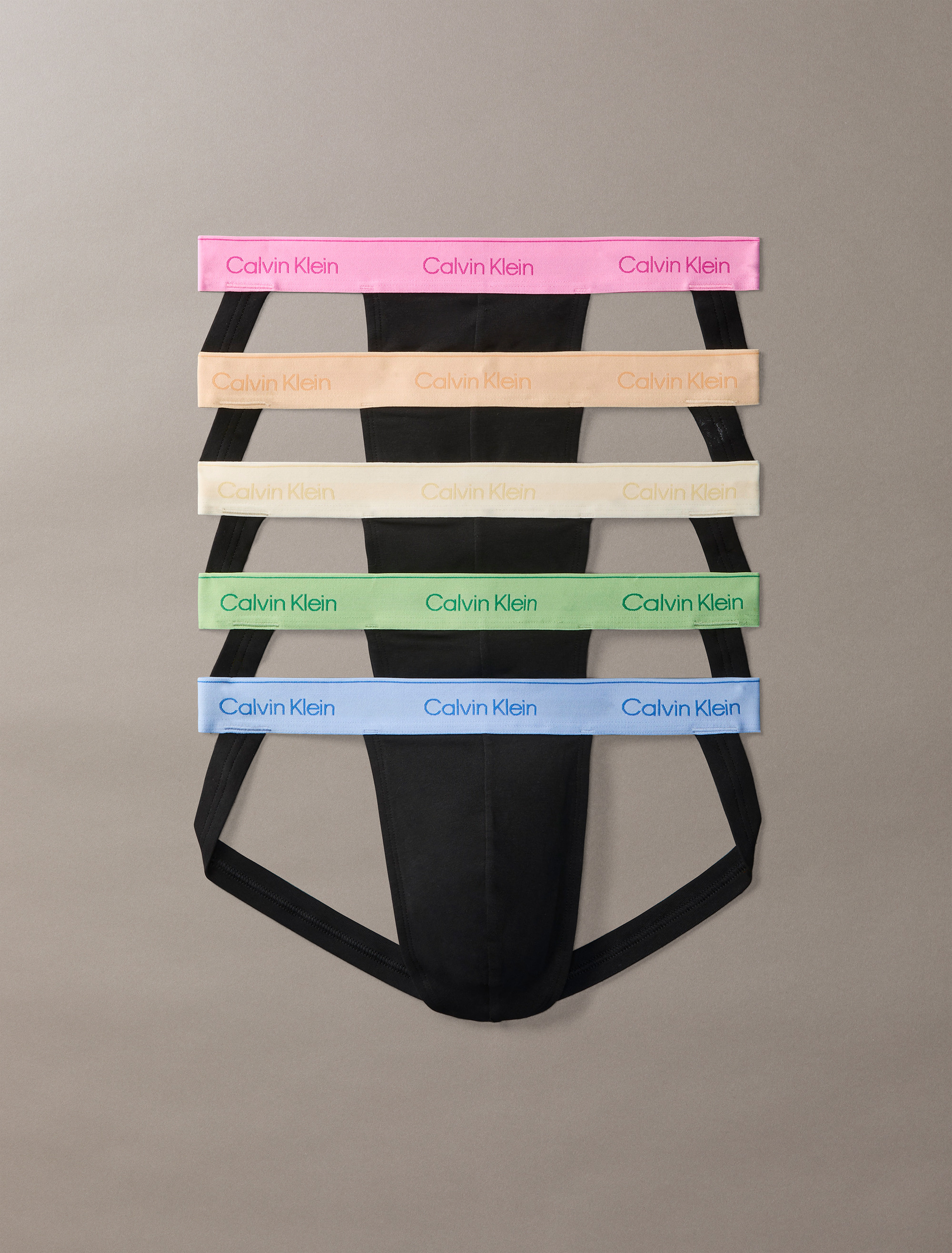 Icon Cotton Stretch Pride 5 Pack Jock Strap