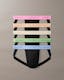 Icon Cotton Stretch Pride 5 Pack Jock Strap