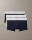 Icon Cotton Stretch Script 3-Pack Low Rise Trunks