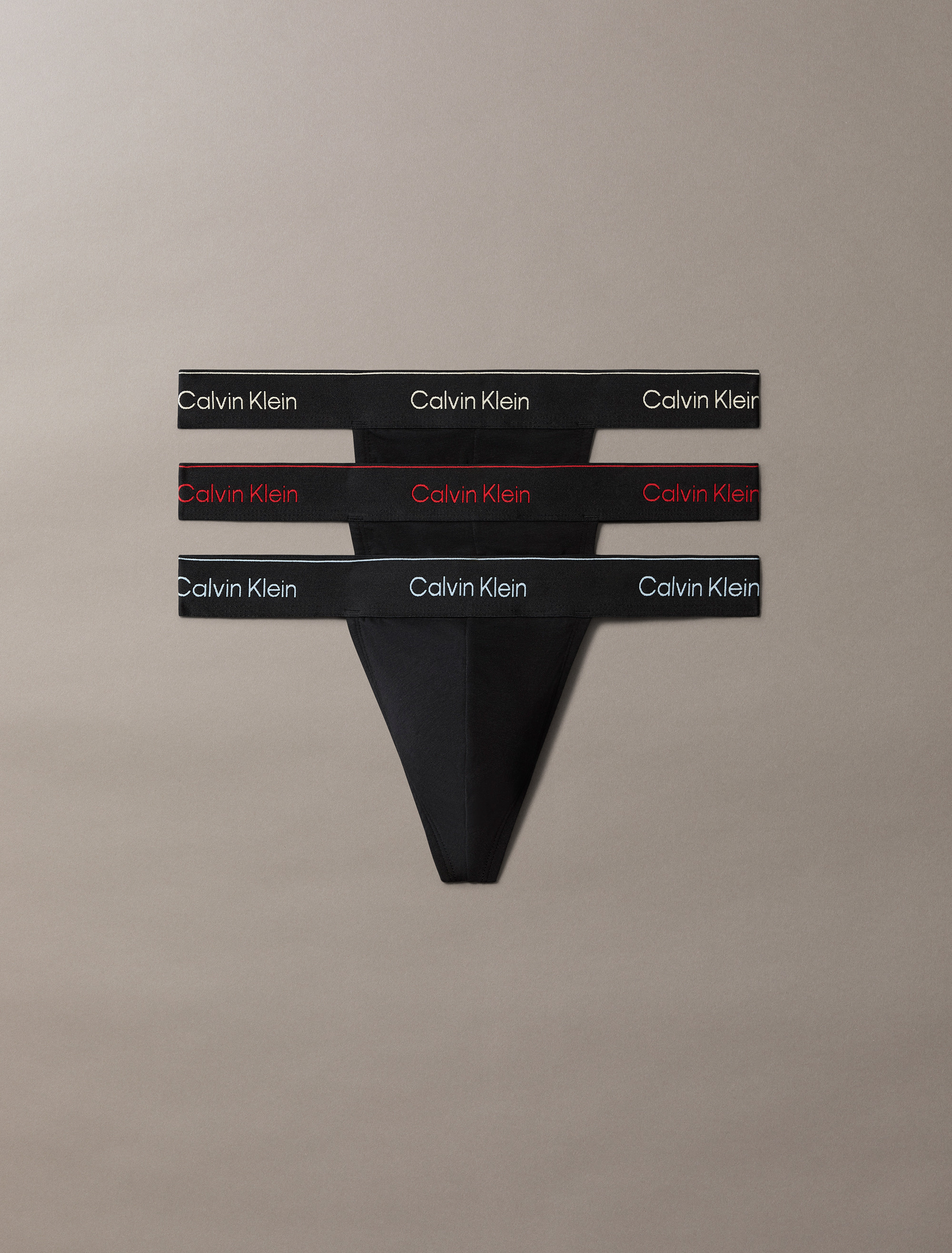 Icon Cotton Stretch 3-Pack Thongs