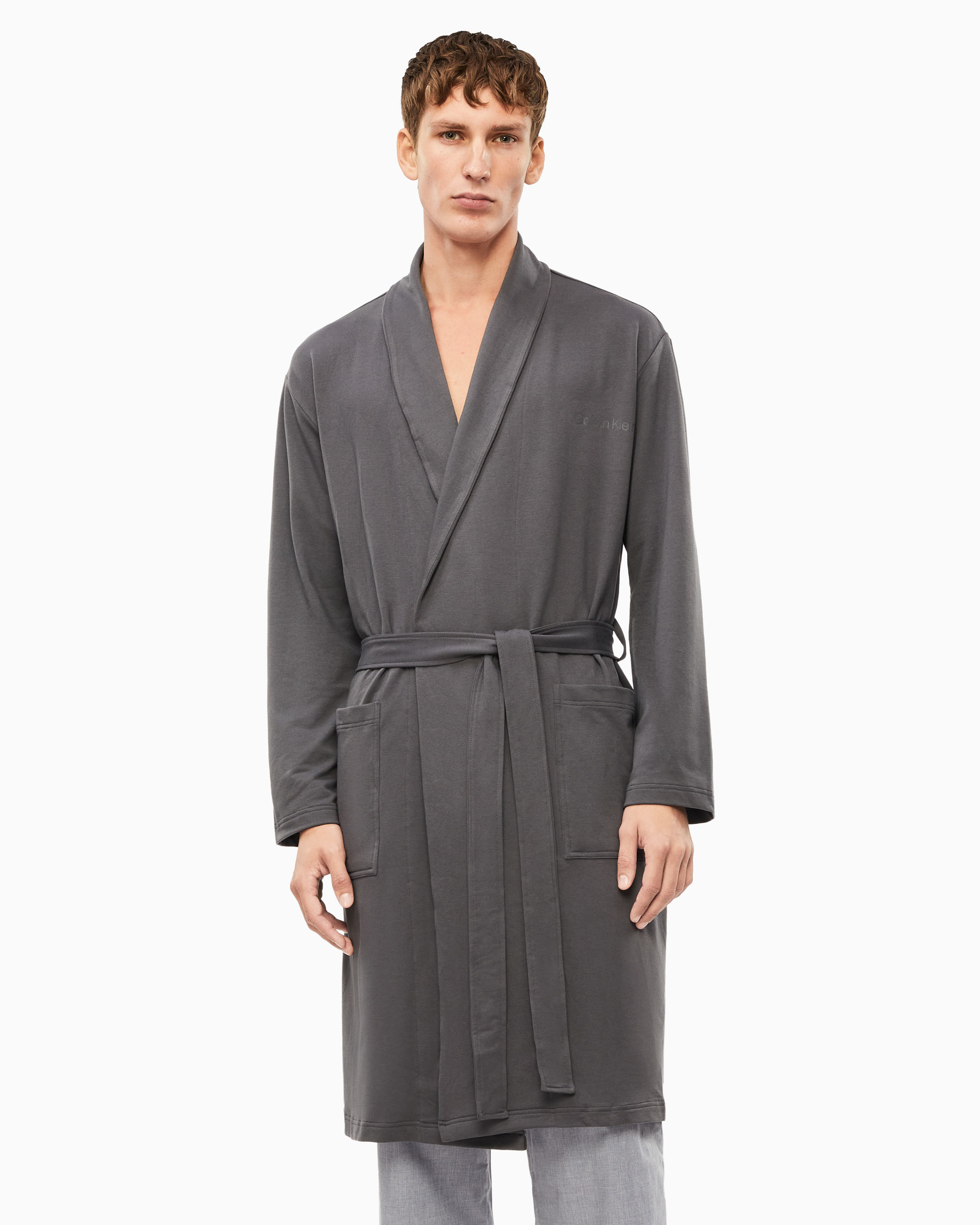 Modern Structure Bathrobe Loungewear Calvin Klein
