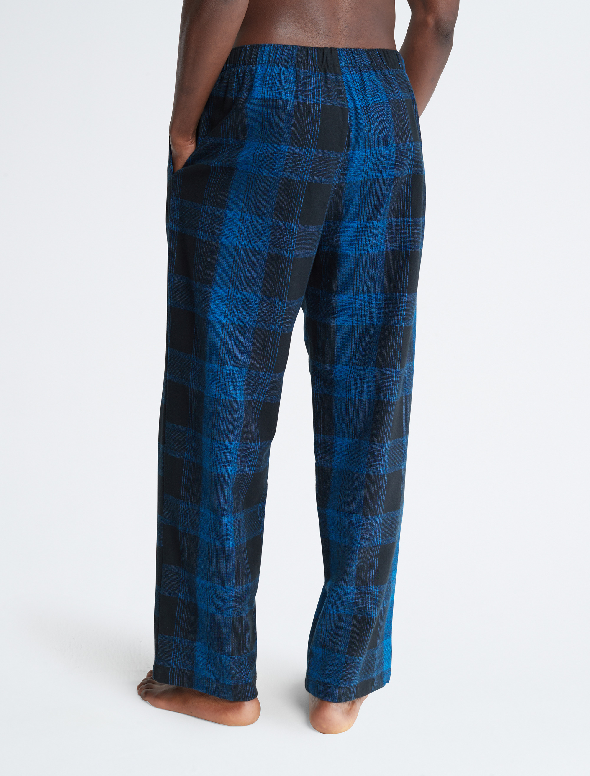 Sleepwear Mens Plaid Grey And White Plaid Pajama Pants Fishers