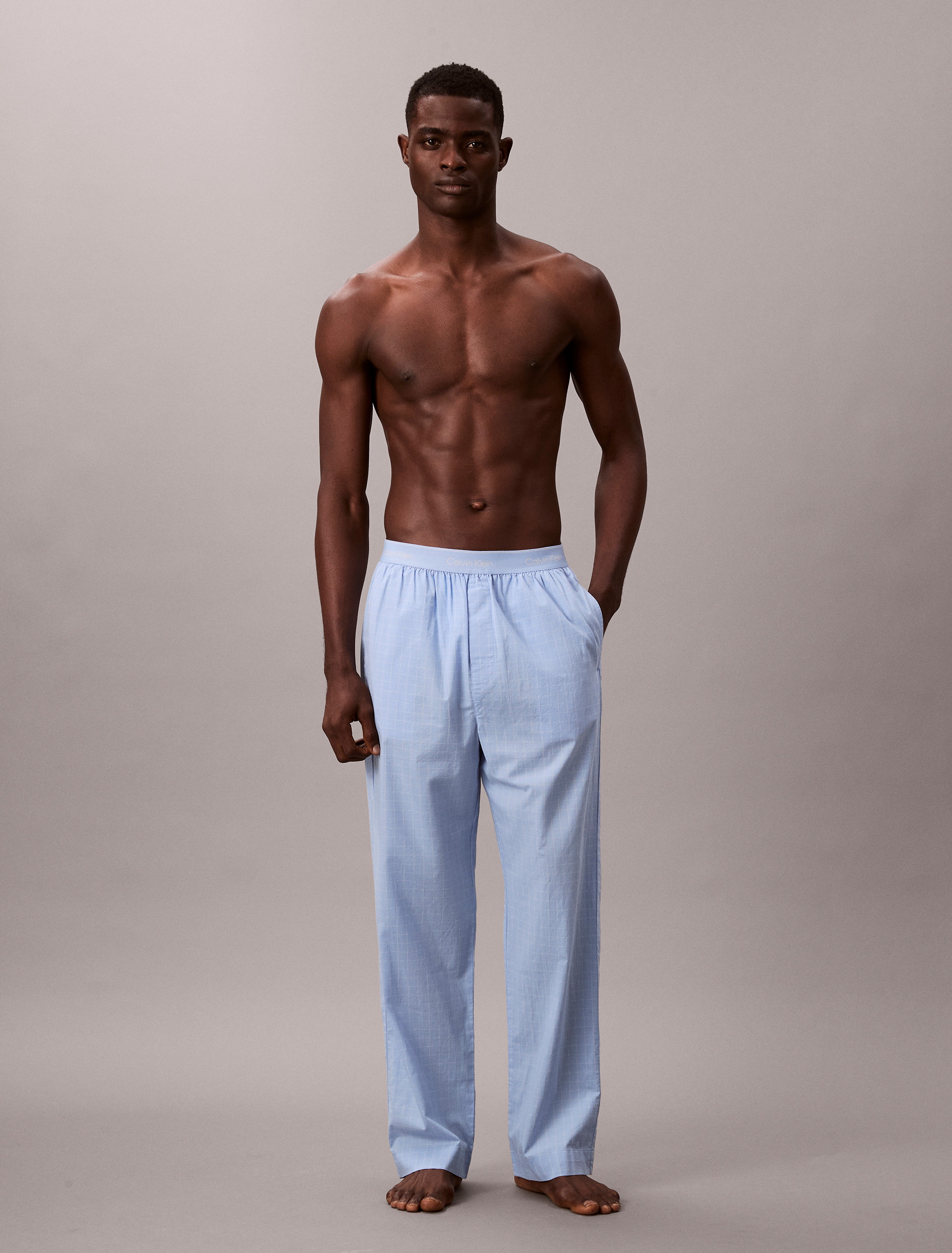 Cotton Poplin Sleep Pants