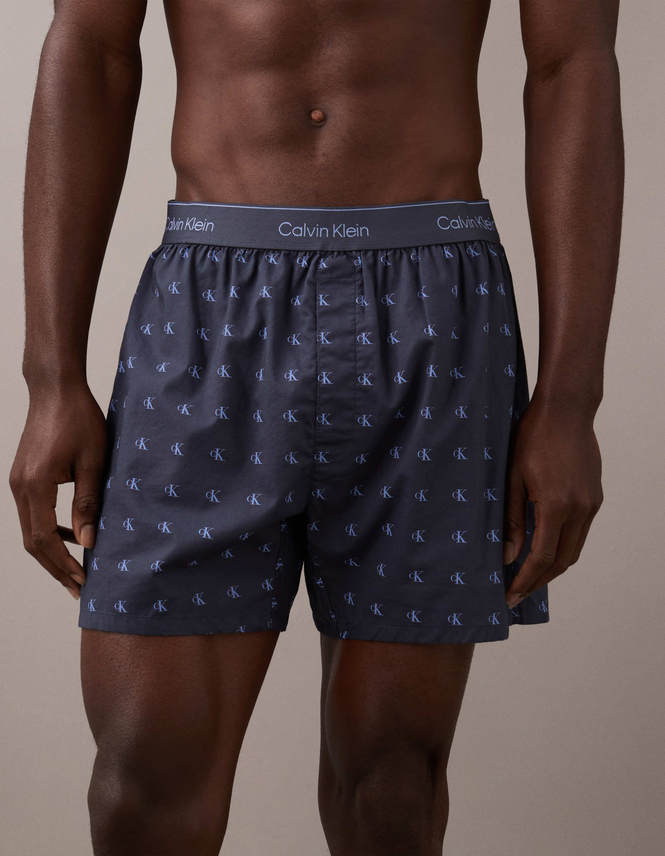 ★ ★ Men's Cotton Poplin Boxer Boxer COTTON POPLIN MENS BOXER 3-PACK | UMBER MULTI