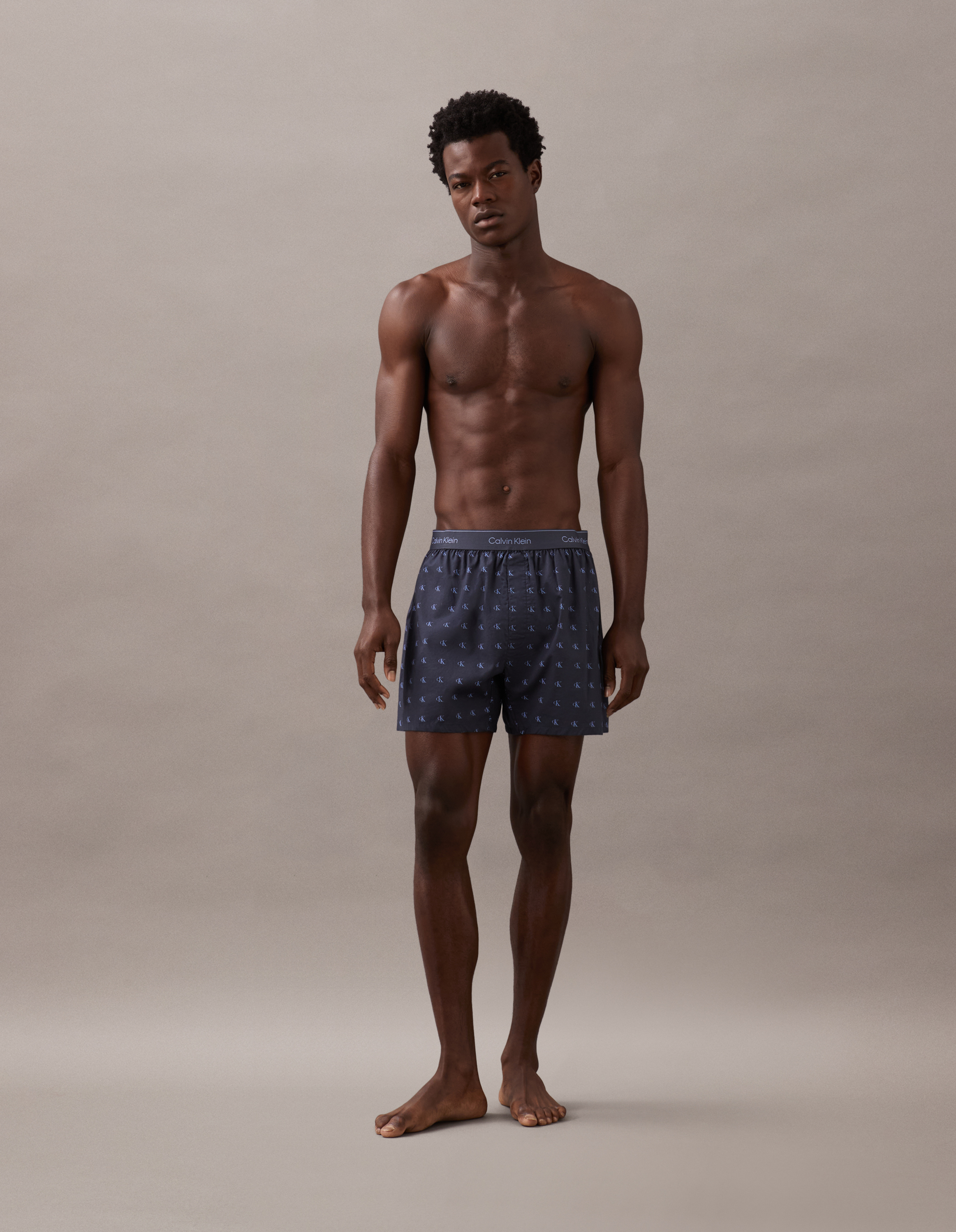 アンダーシャツ・インナー ^ ^ Men's Cotton Poplin Boxer Boxer NM2831VTD Cotton Poplin Boxer | Calvin Klein