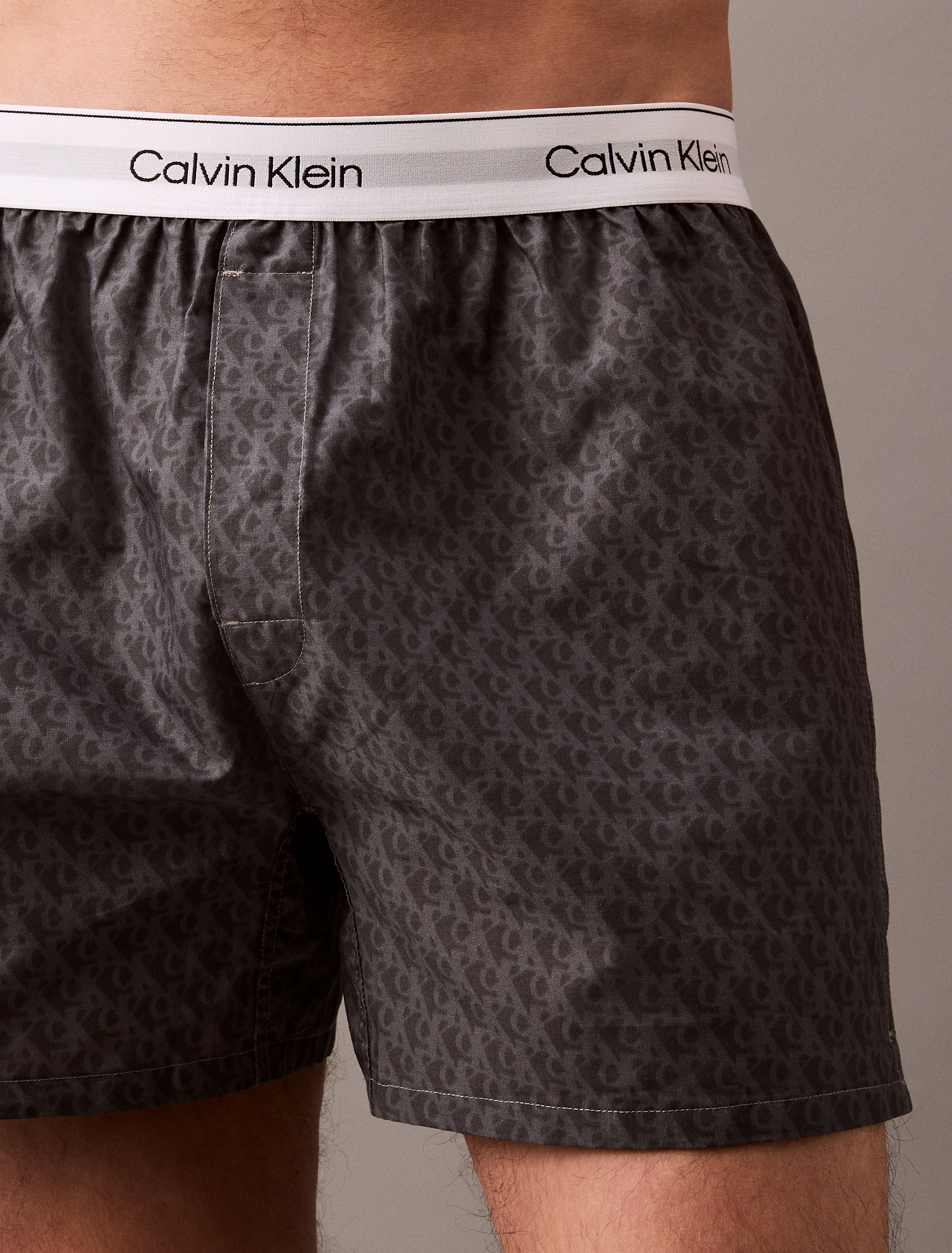 アンダーシャツ・インナー ^ ^ Men's Cotton Poplin Boxer Boxer NM2831TUL Cotton Poplin Traditional Boxers | natural | Calvin Klein