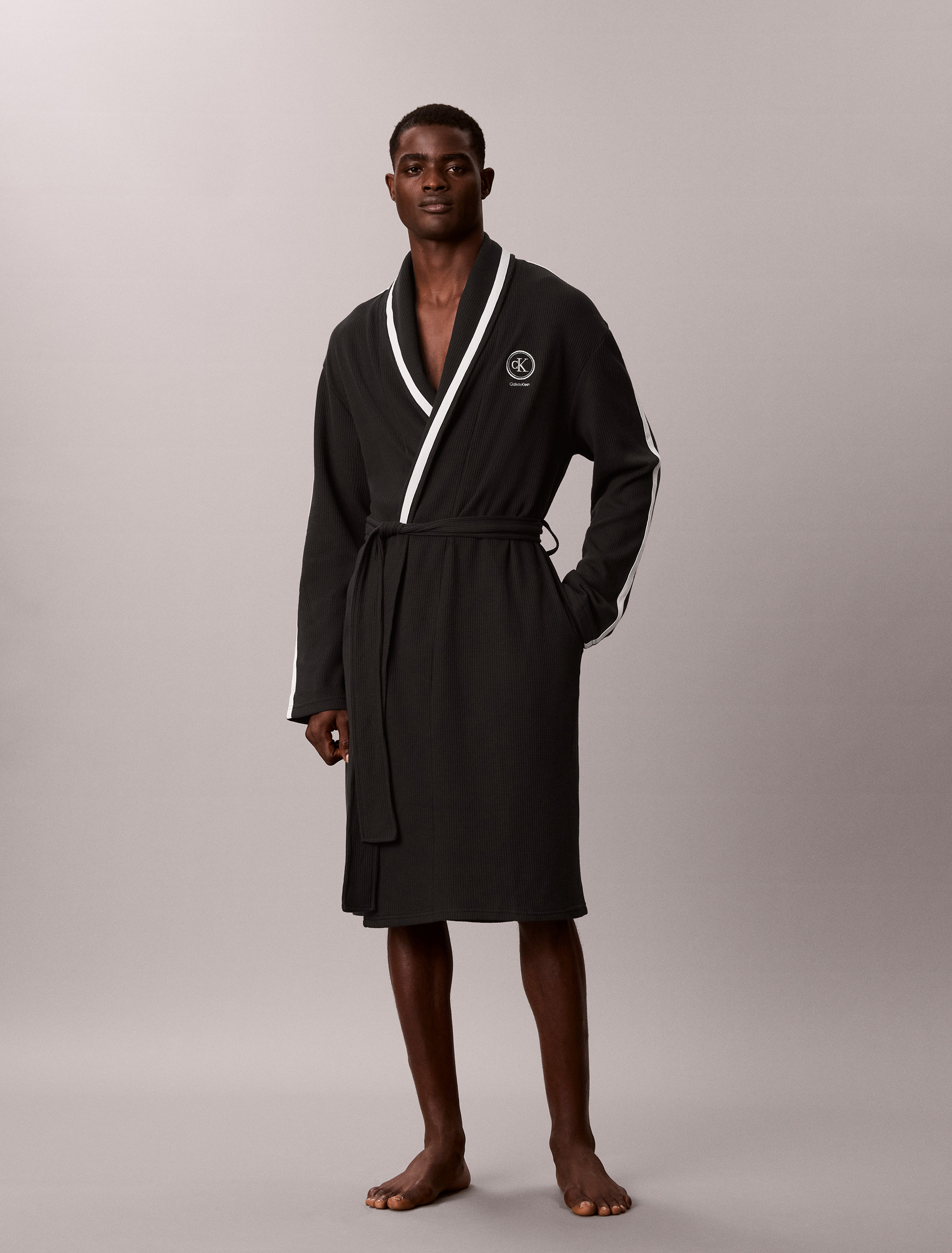 Brushed Waffle Robe