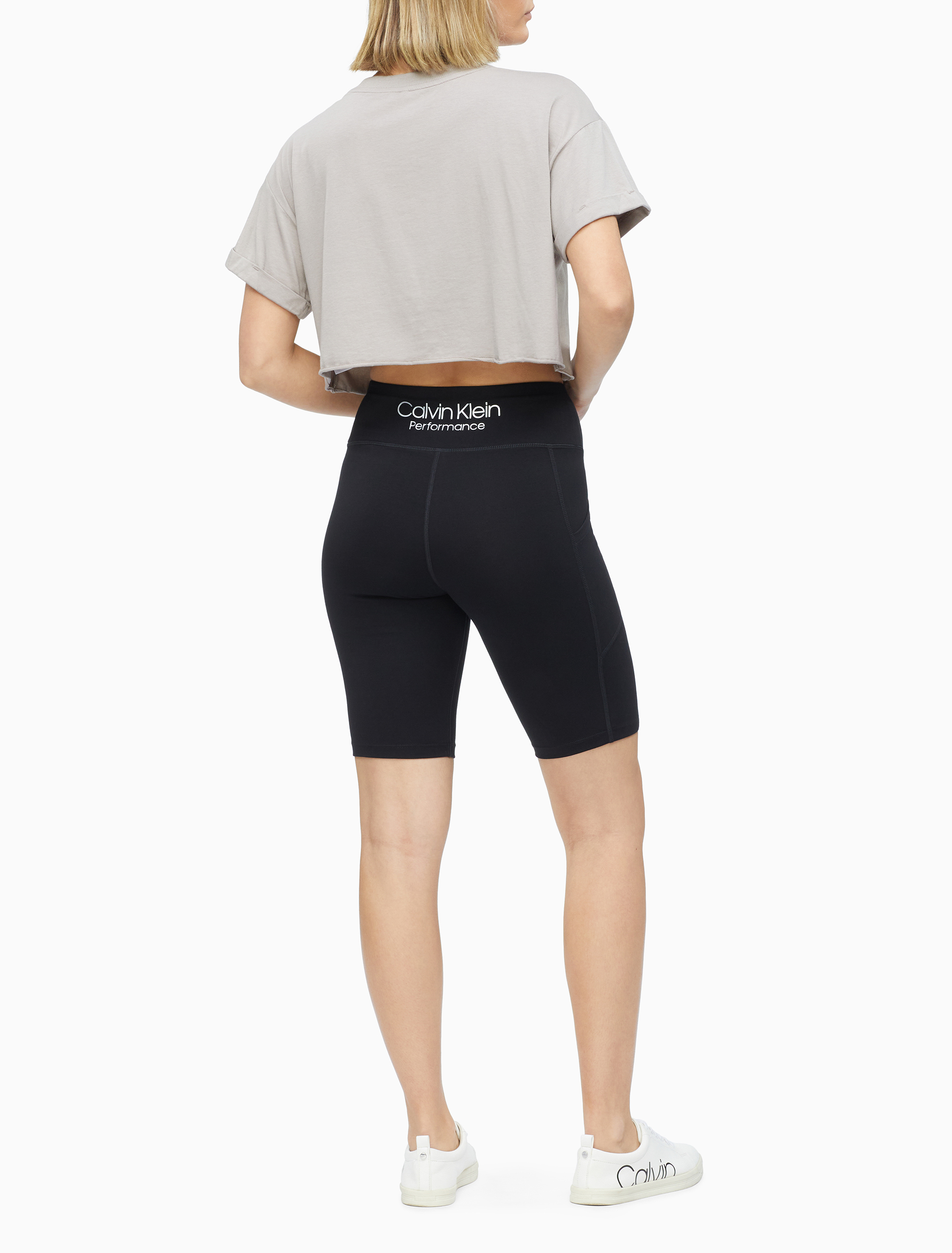 High Waist Bike Shorts Activewear Calvin Klein