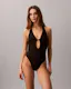 CK Tailored Plunge Swimsuit