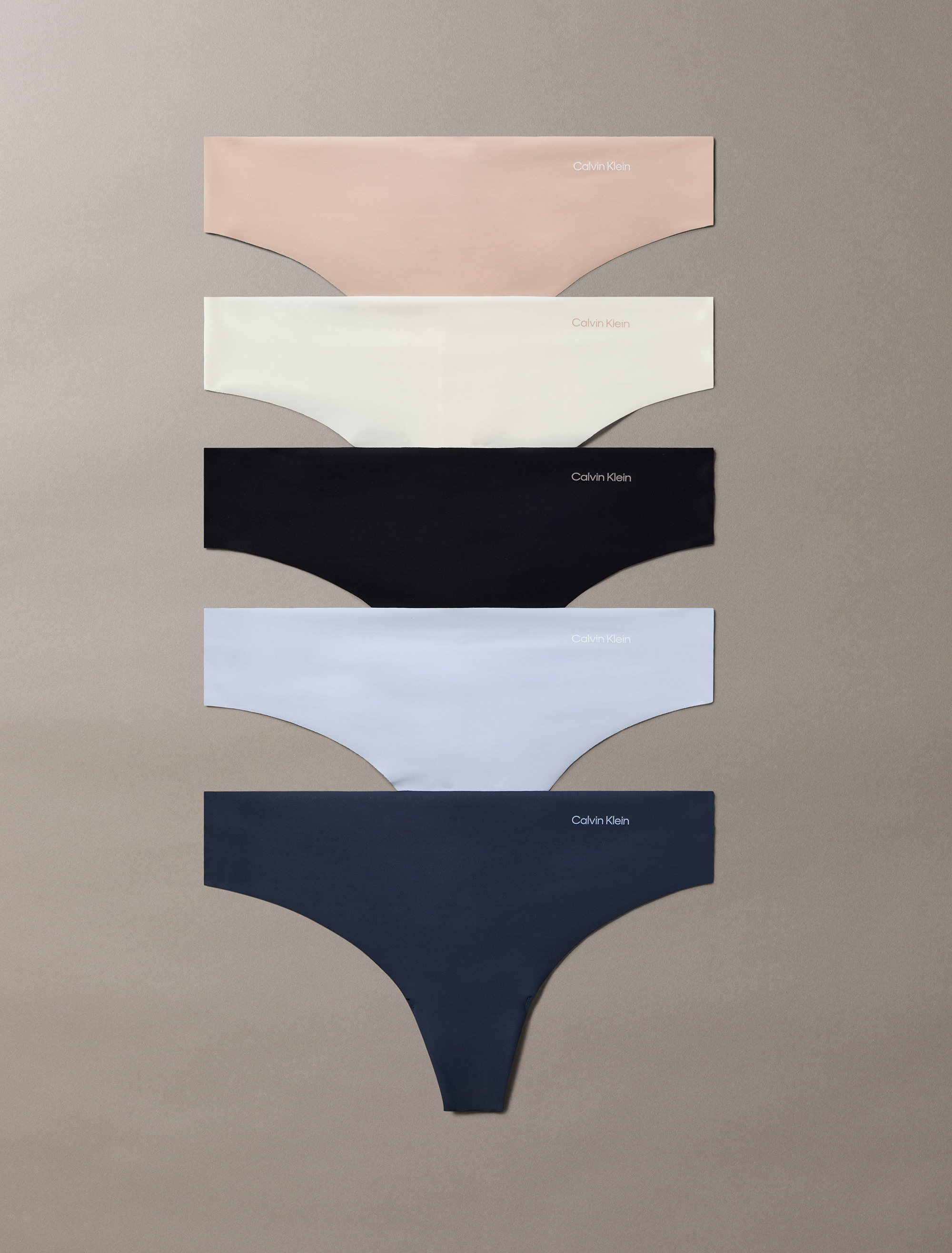 Invisibles 5 Pack Thongs