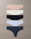 Invisibles 5 Pack Thongs
