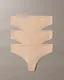 Invisibles 3 Pack Thongs