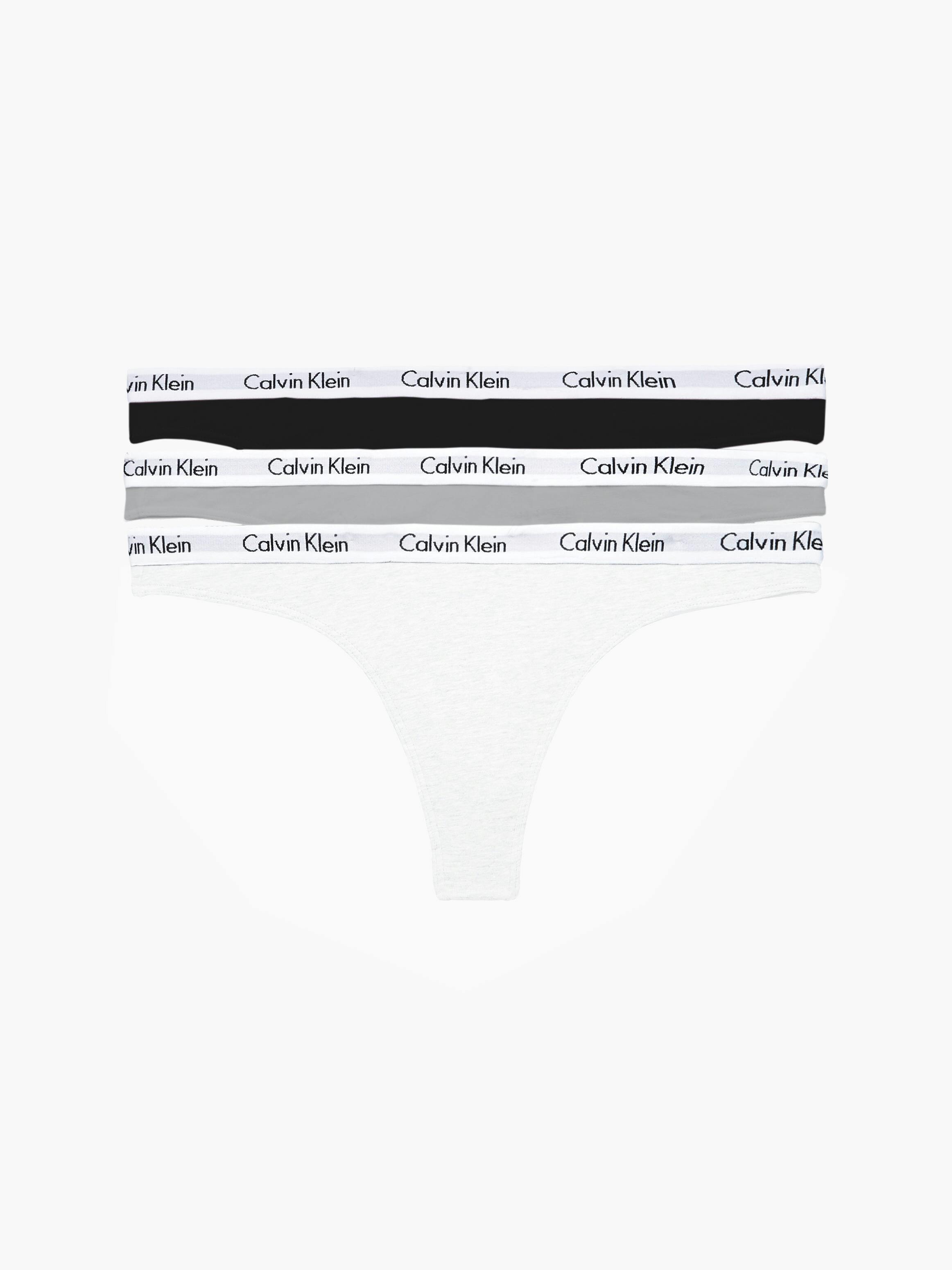 Calvin klein 3 pack women's thongs Clearance