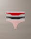 Icon Logo 3 Pack Thongs