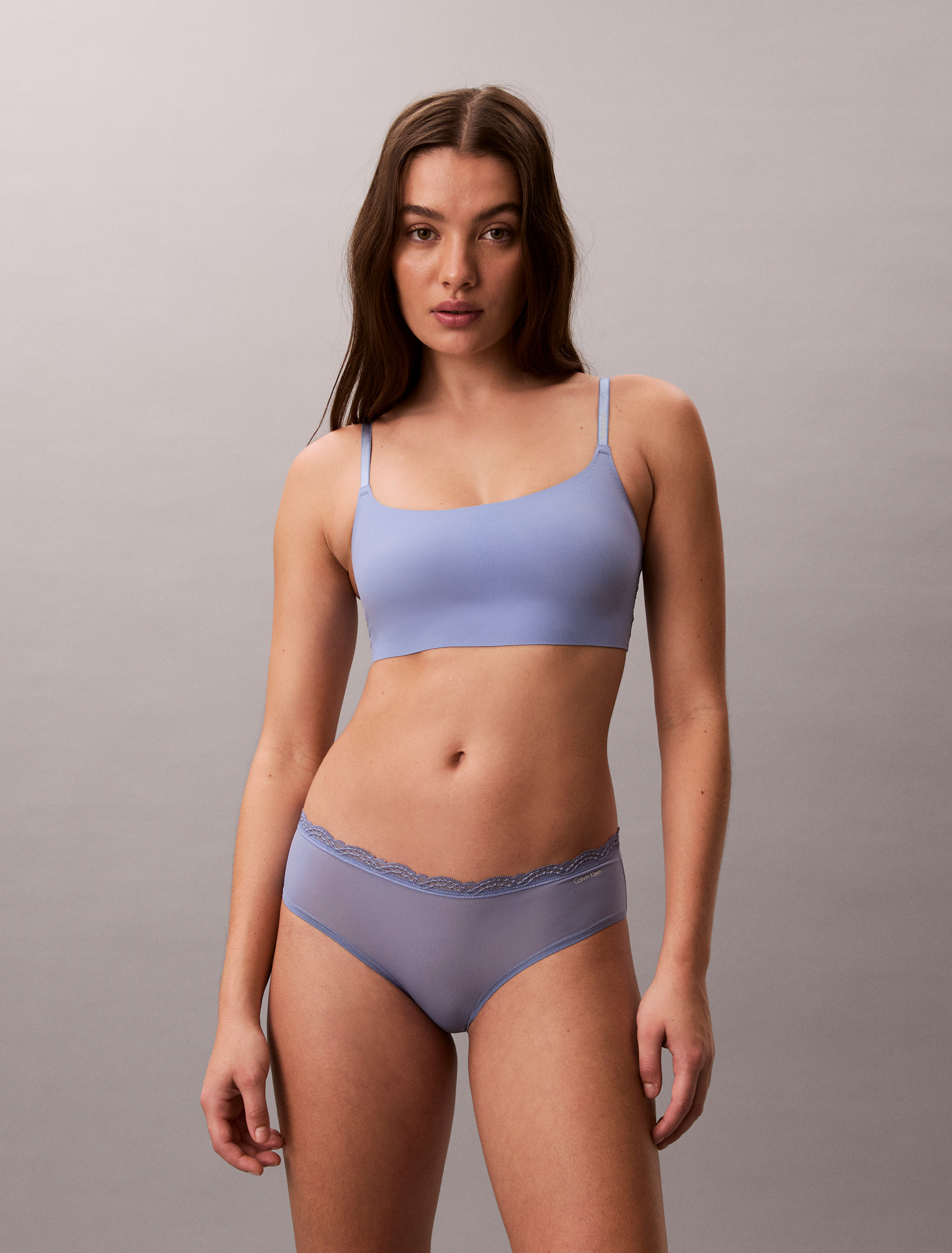 Micro Stretch with Lace Hipster Briefs